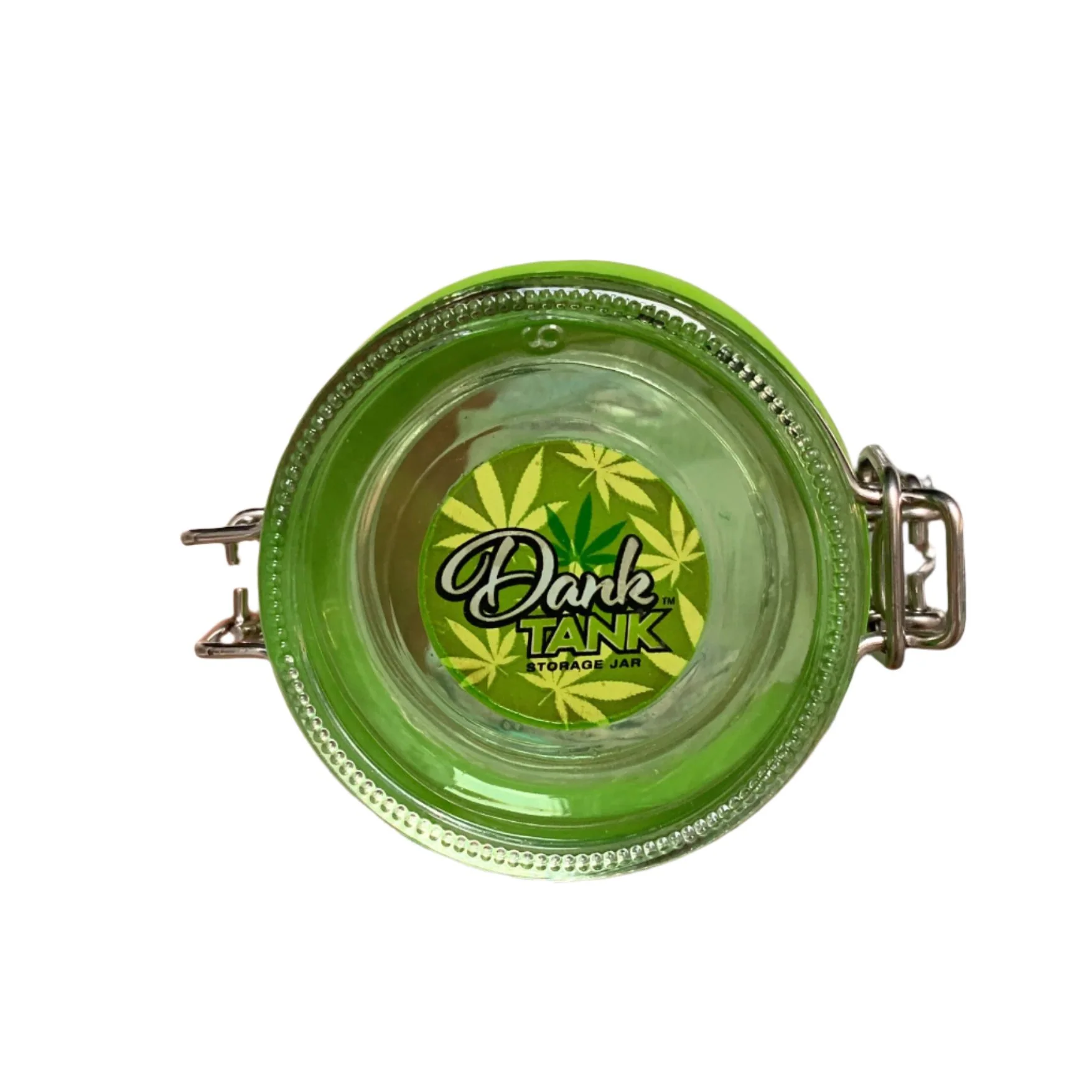 Green Leaf Dank Tank | Airtight Glass Storage Jar - Image 3