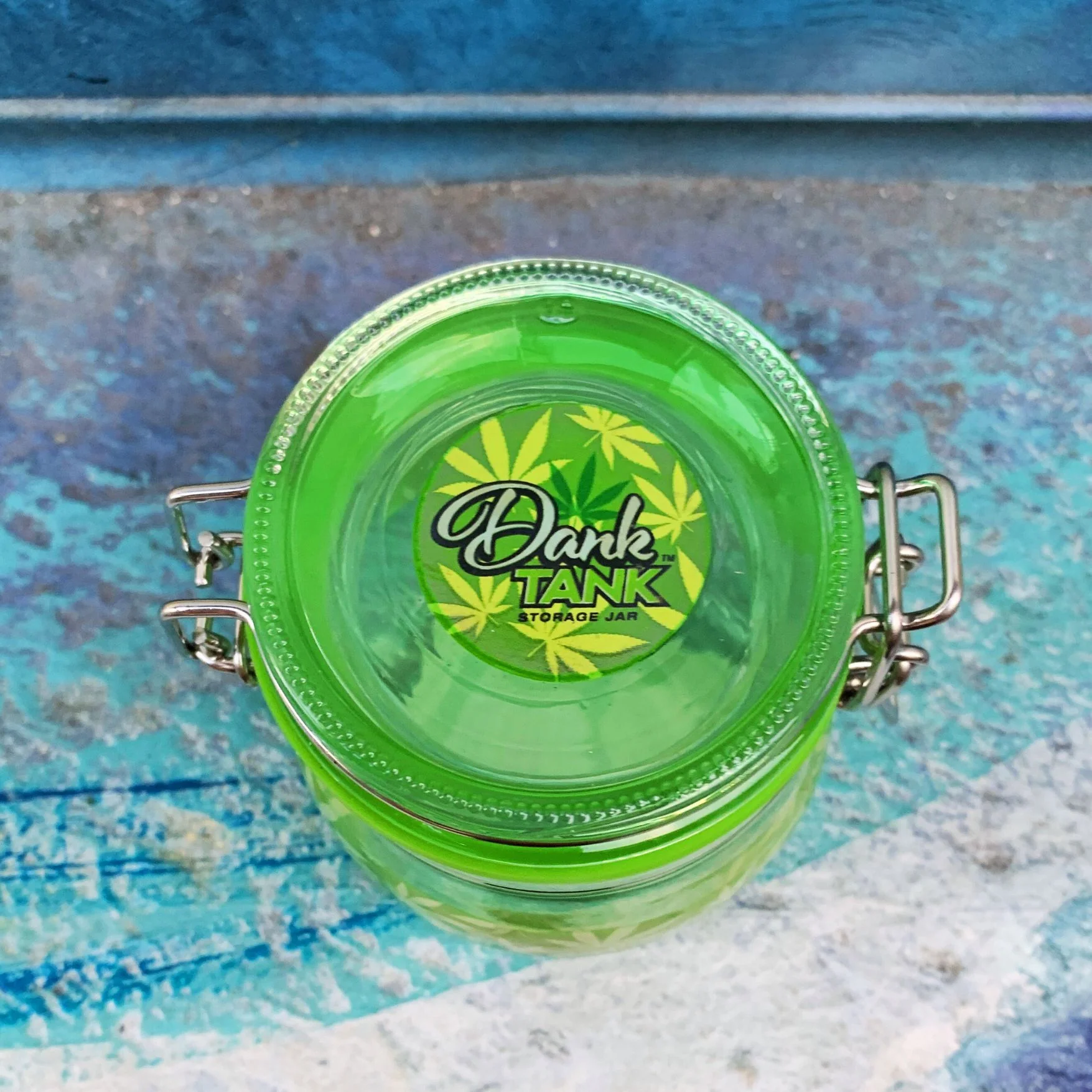 Green Leaf Dank Tank | Airtight Glass Storage Jar - Image 9