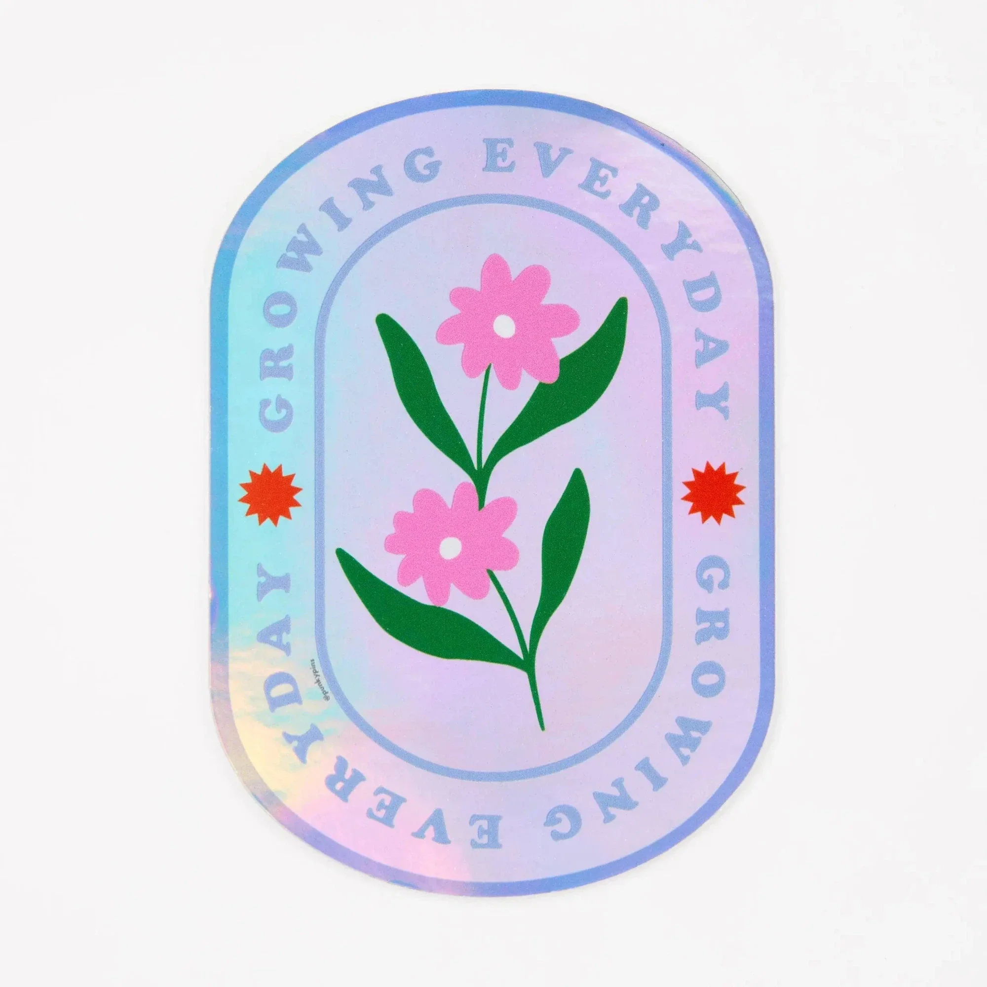 Growing Everyday Holographic Sticker - Image 3
