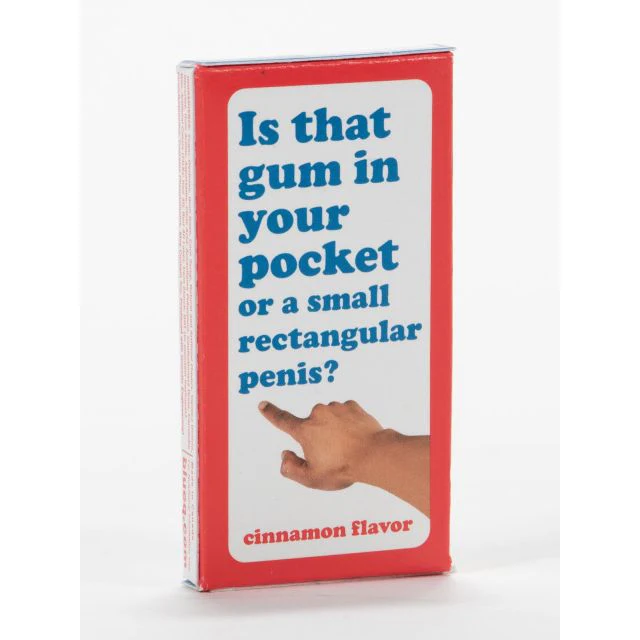 Gum In Your Pocket Gum | Funny Cinnamon Flavored Candy | BlueQ at GetBullish - Image 2