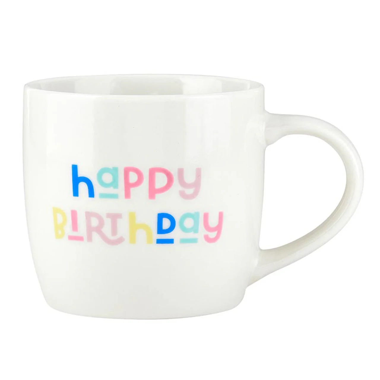 3 Piece Happy Birthday Mug Cake Gift Set | Coffee Mug Mini Crown Cupcake Topper - Image 4