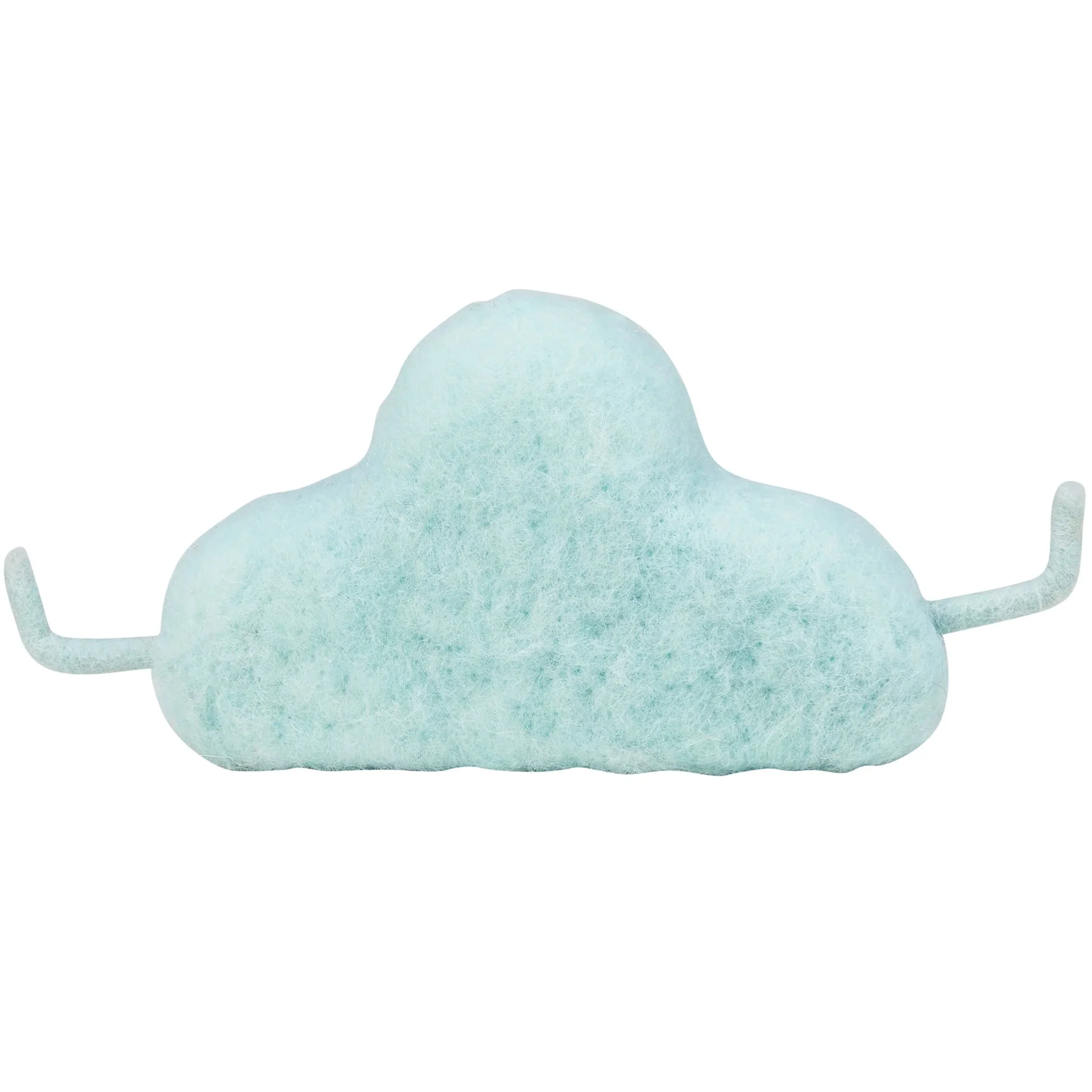 Happy Blue Cloud Critter | Cute Free-stand Home Decor | 6.25" x 2.25" x 3.25" - Image 3