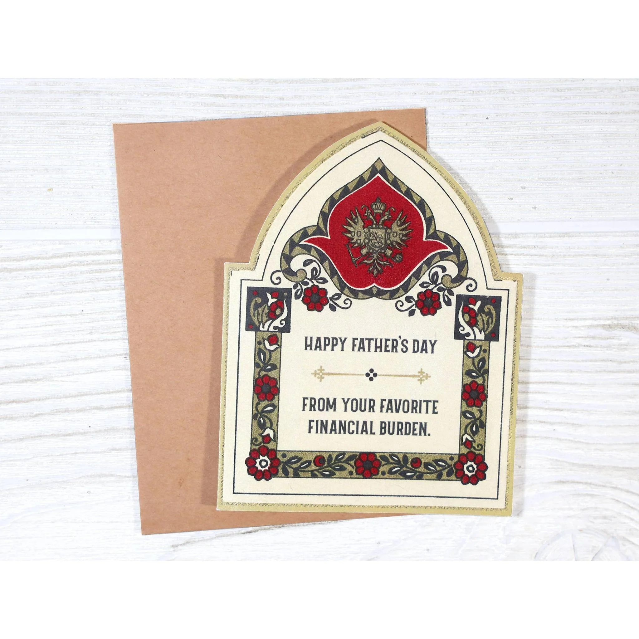 Happy Father's Day From Your Favorite Financial Burden Greeting Card - Image 2