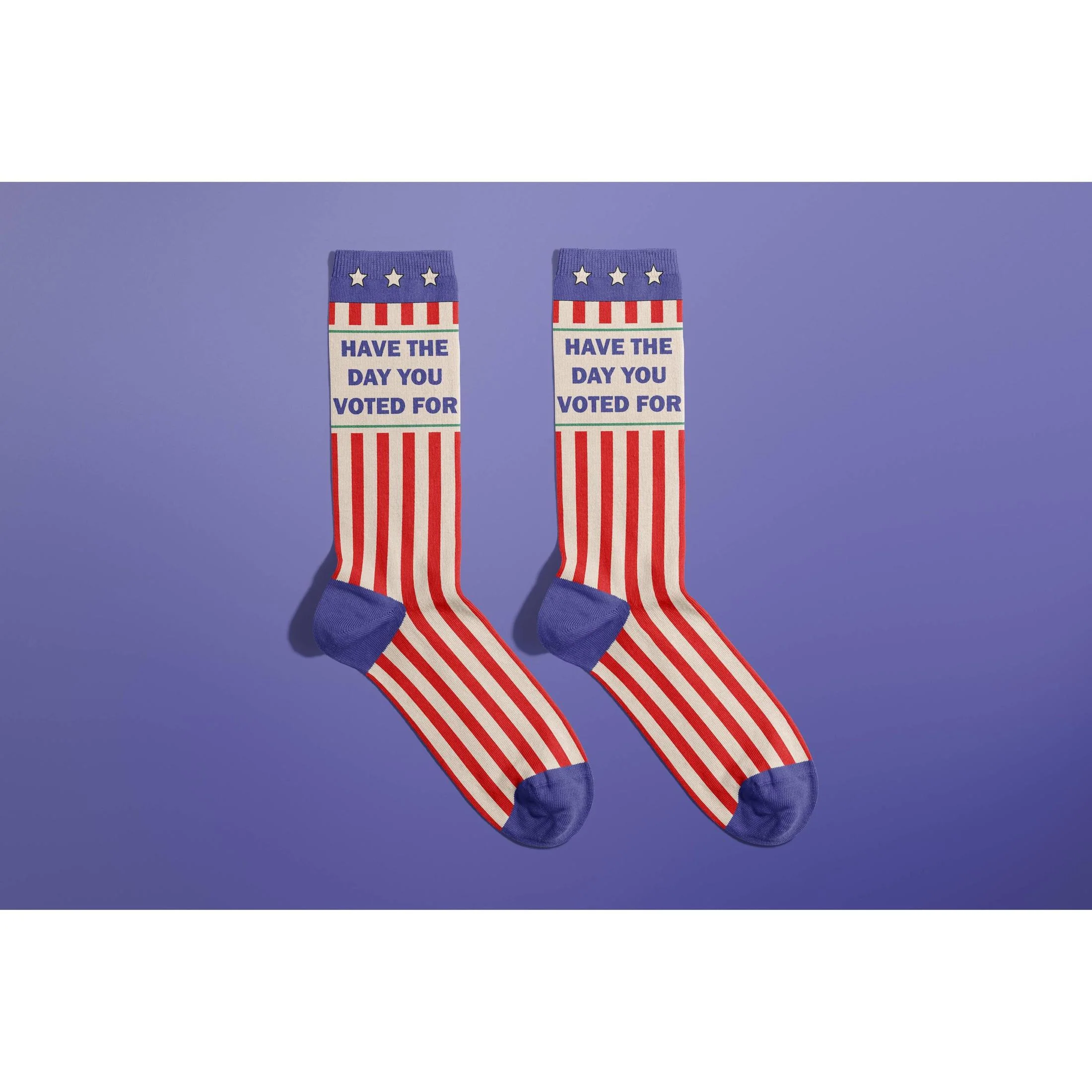 Have The Day You Voted For Women's Crew Socks | Novelty Funny Sock - Image 3