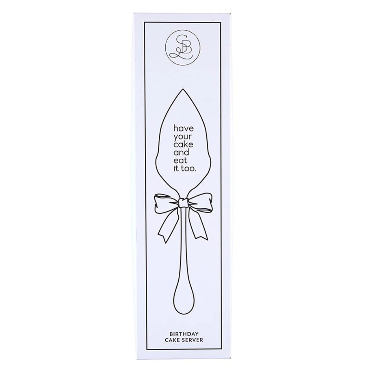 Have Your Cake Birthday Stainless Steel Cake Server | Pie Lifter Spatula - Image 3