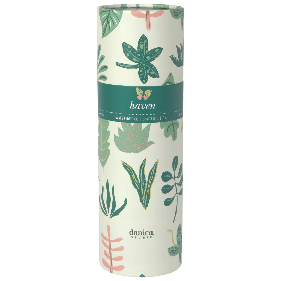 Haven Hydration Stainless Steel Water Bottle in Gift Tube | 17 oz | Gift for Her - Image 3