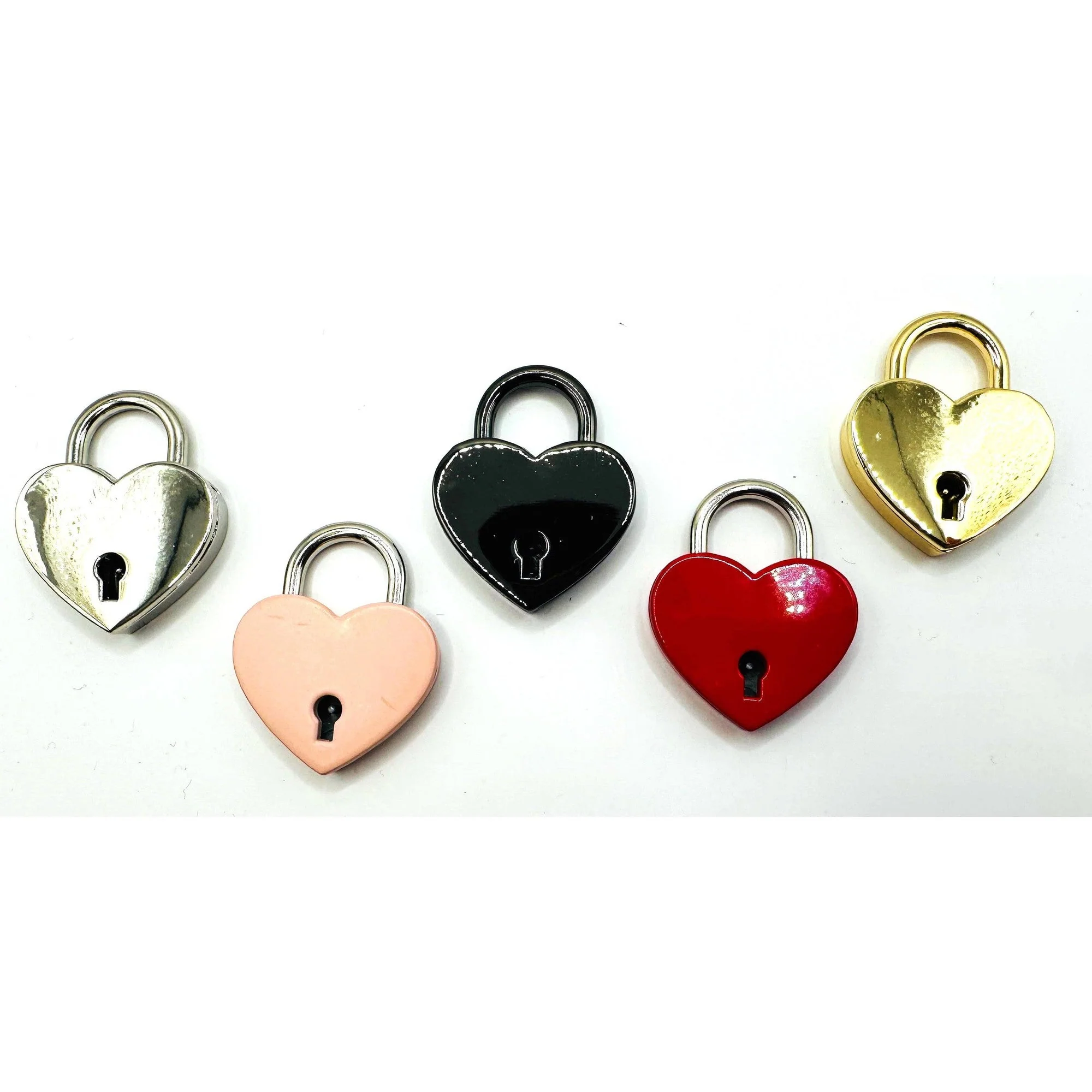 Mini Heart Lock with Key [5 Color Options] - Image 4