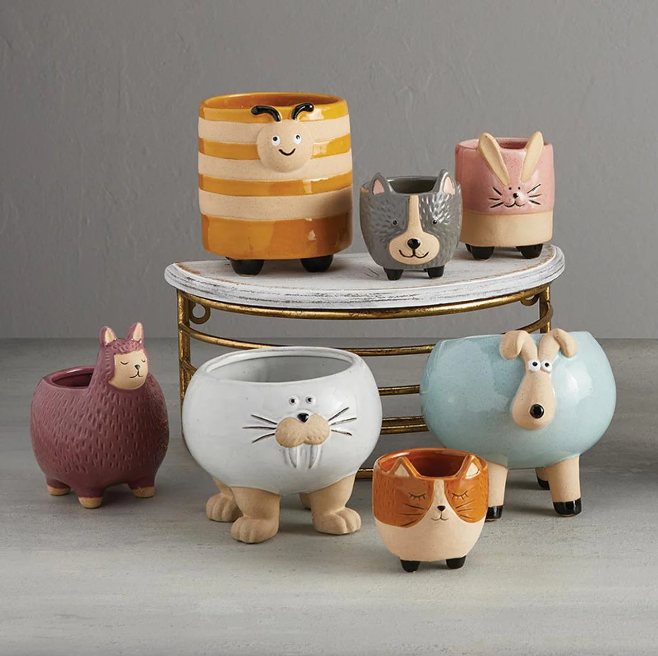 Hedgehog Pot | Decorative Ceramic Planter | 3.25" Tall - Image 11