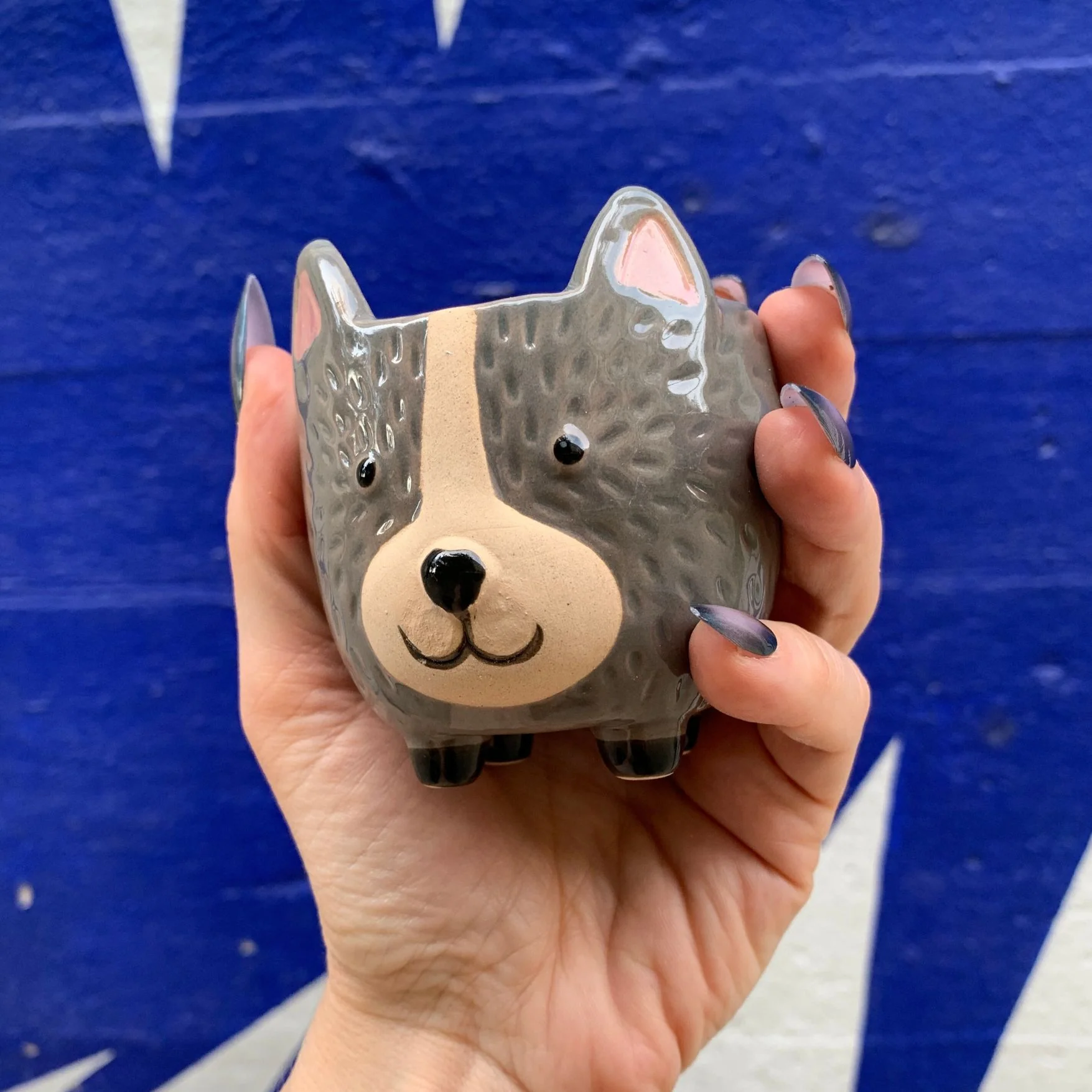 Hedgehog Pot | Decorative Ceramic Planter | 3.25" Tall - Image 8