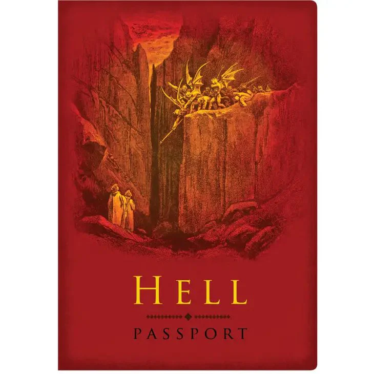 Passport to Hell Mini Notebook