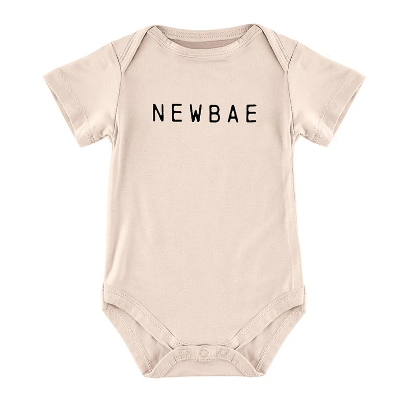 Baby Gift Set "Hello I'm New Here" Mini Suitcase in Blush Pink | 3-Piece Keepsake Suitcase Snap Shirt and Hat Gift Box - Image 3