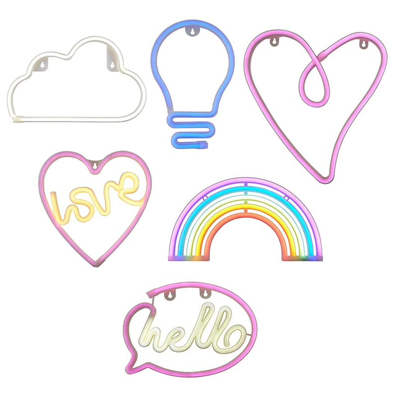 Hello Neon LED Light | Wall Art Sign - Image 4