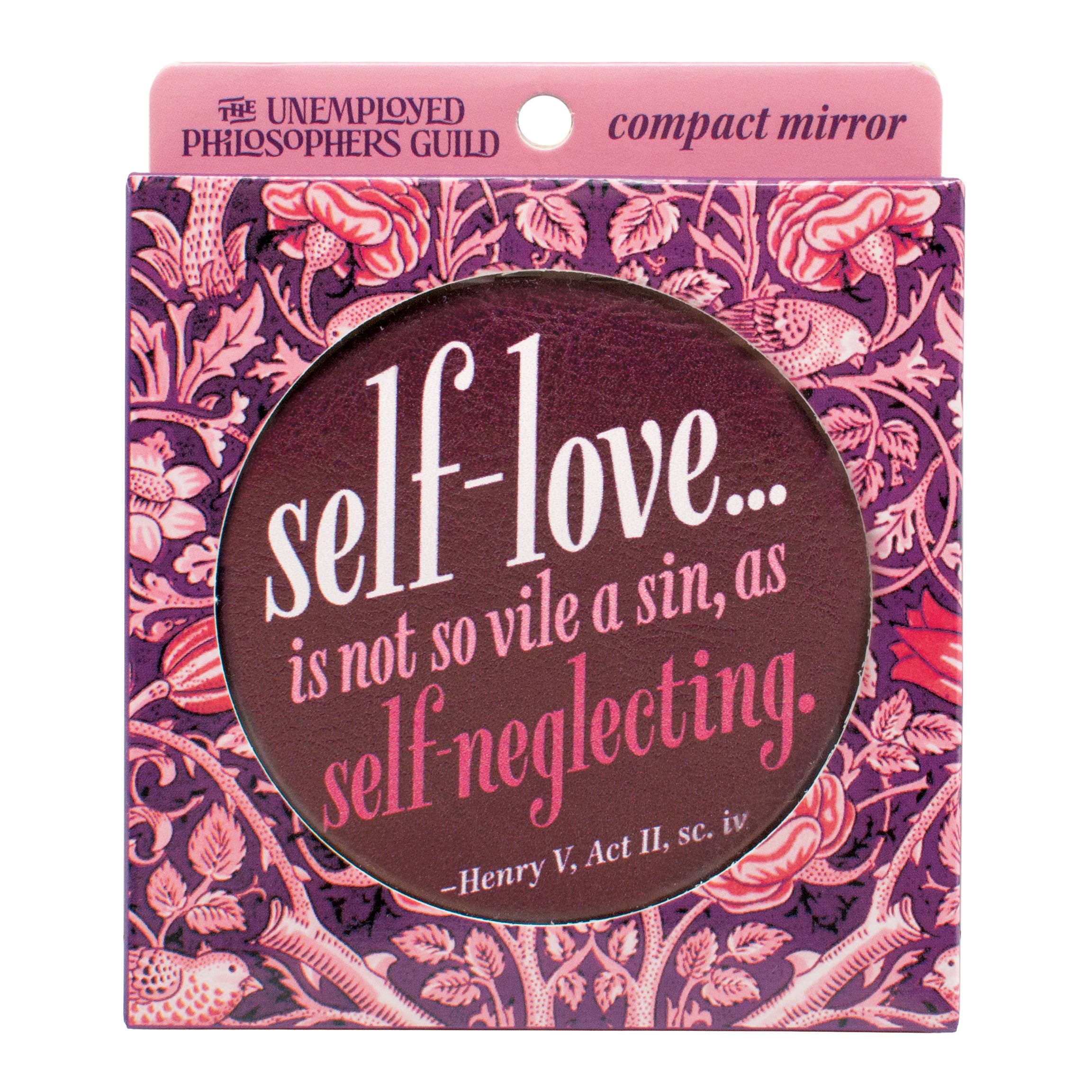 Henry VIII Self-Love Compact Mirror | Face Pocket Mirror - Image 3