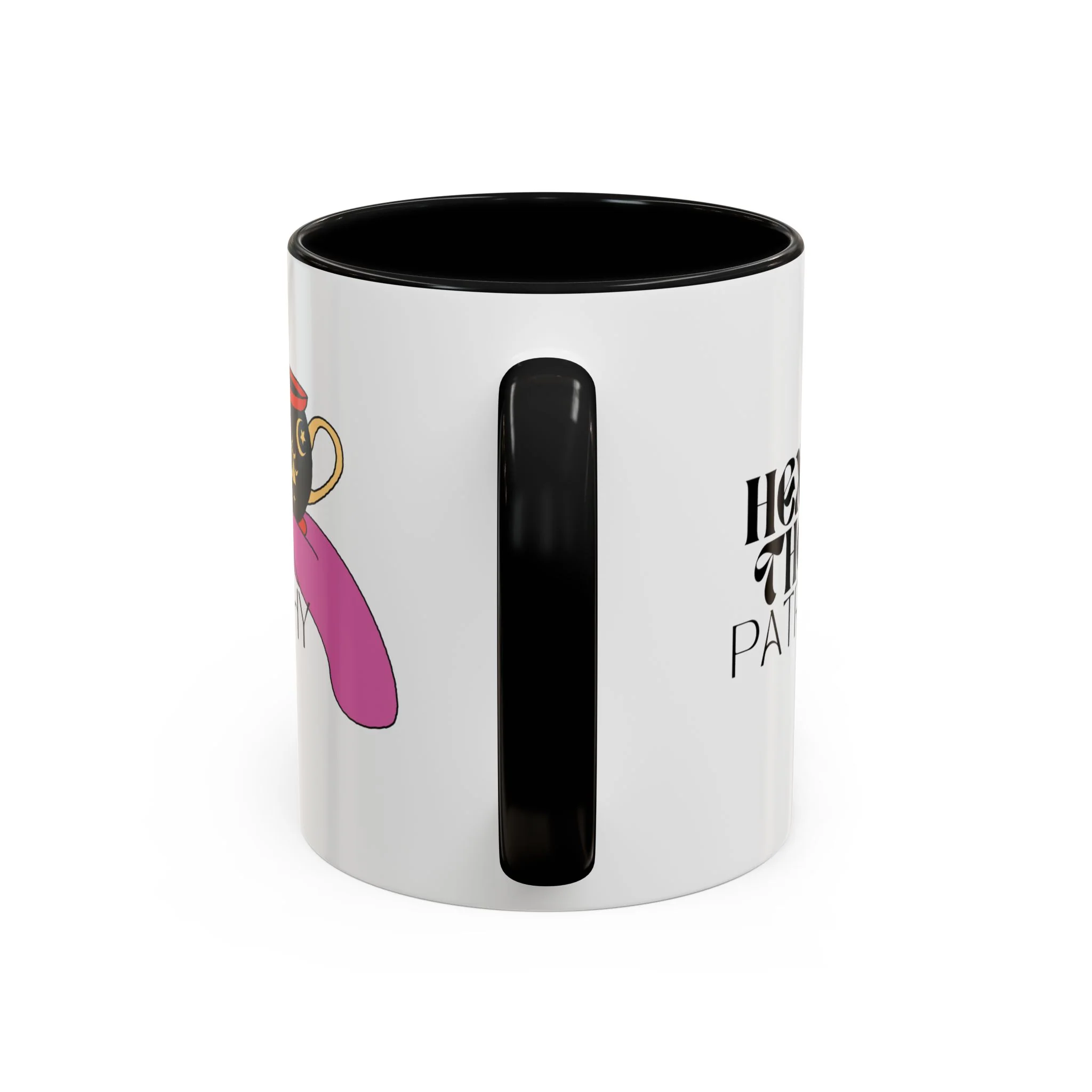 Hex the Patriarchy Accent Coffee Mug 11oz - Image 5