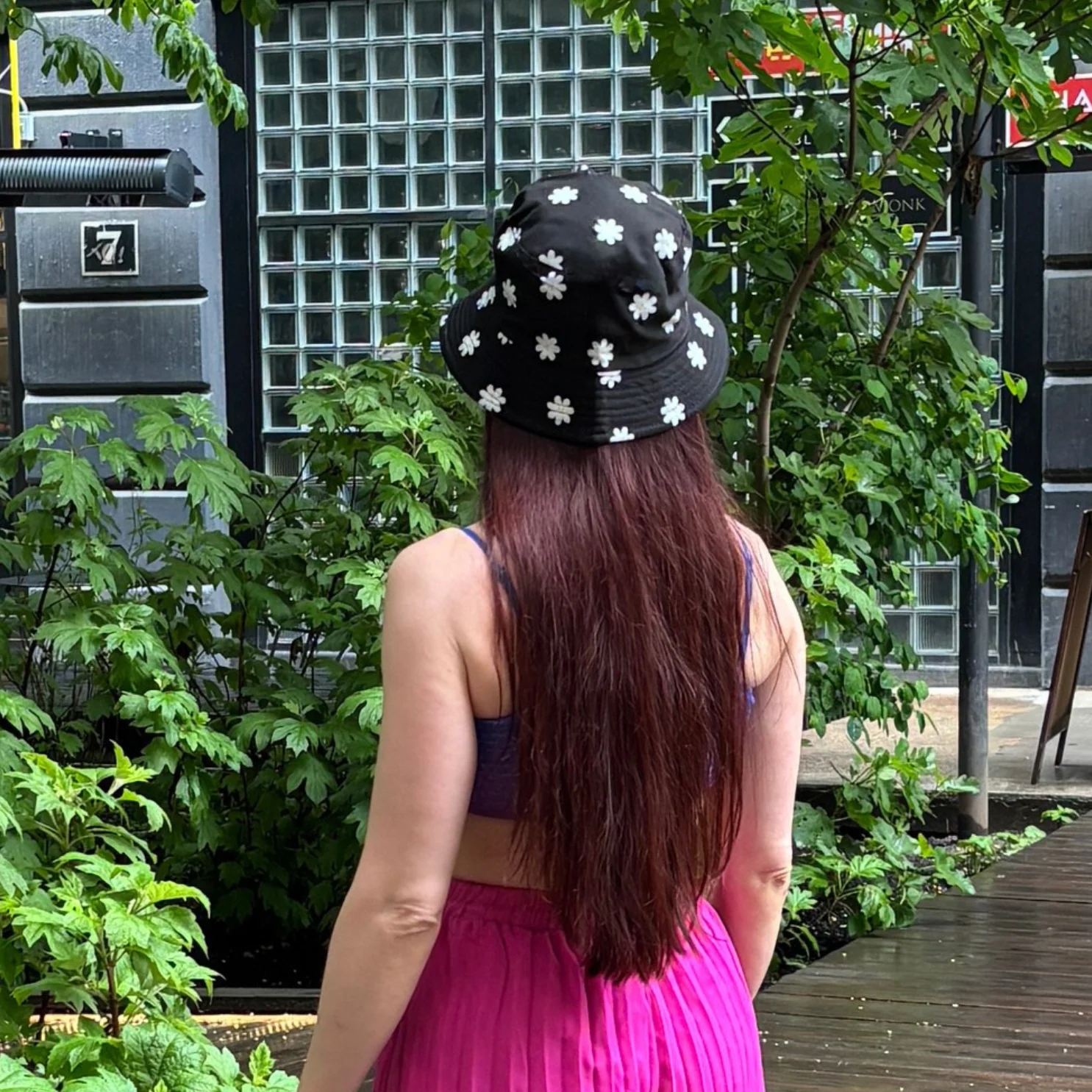 Hippie Dippie Daisy '90s Bucket Hat [3 Color Options] - Image 2