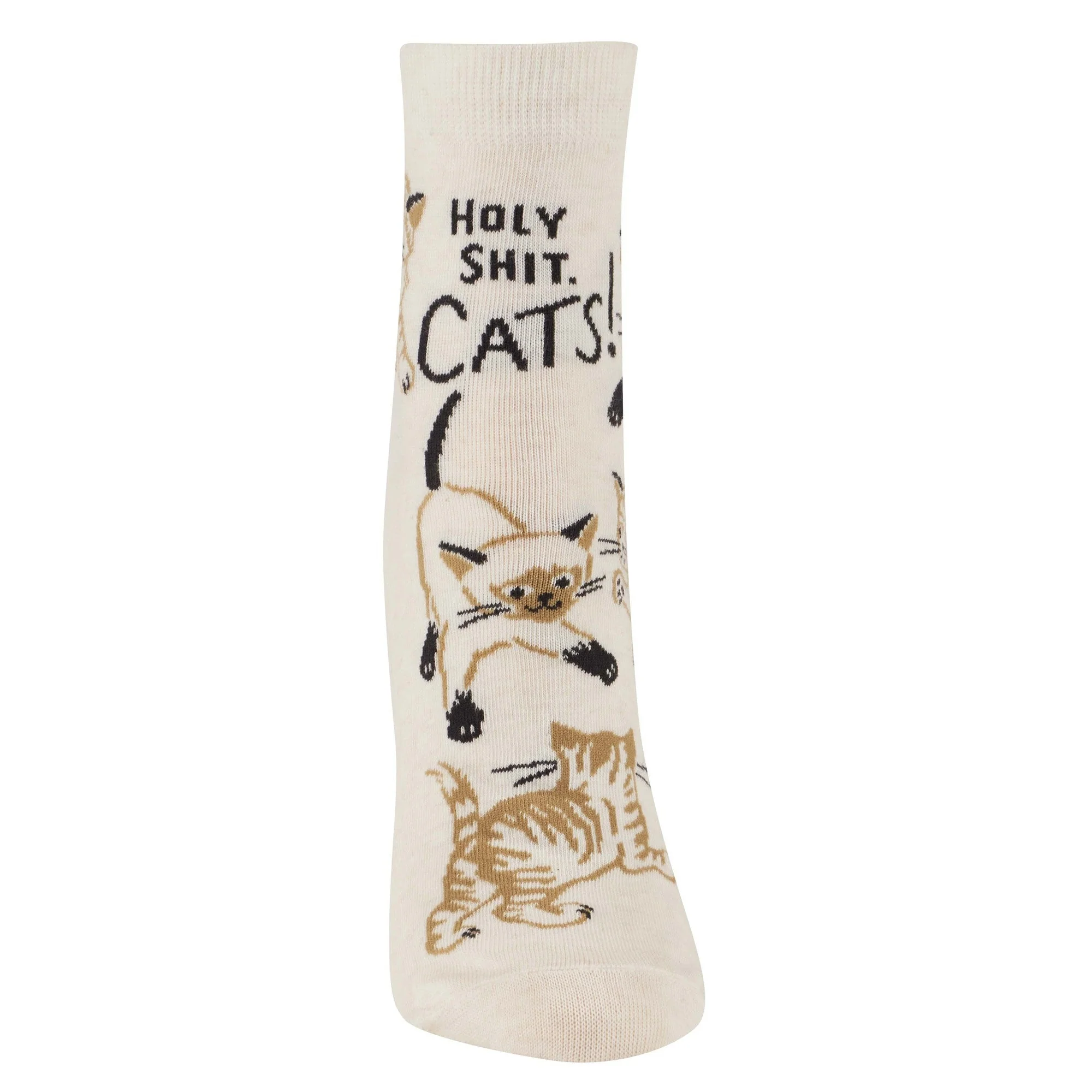 Holy Shit Cats Women's Ankle Socks | BlueQ at GetBullish - Image 4