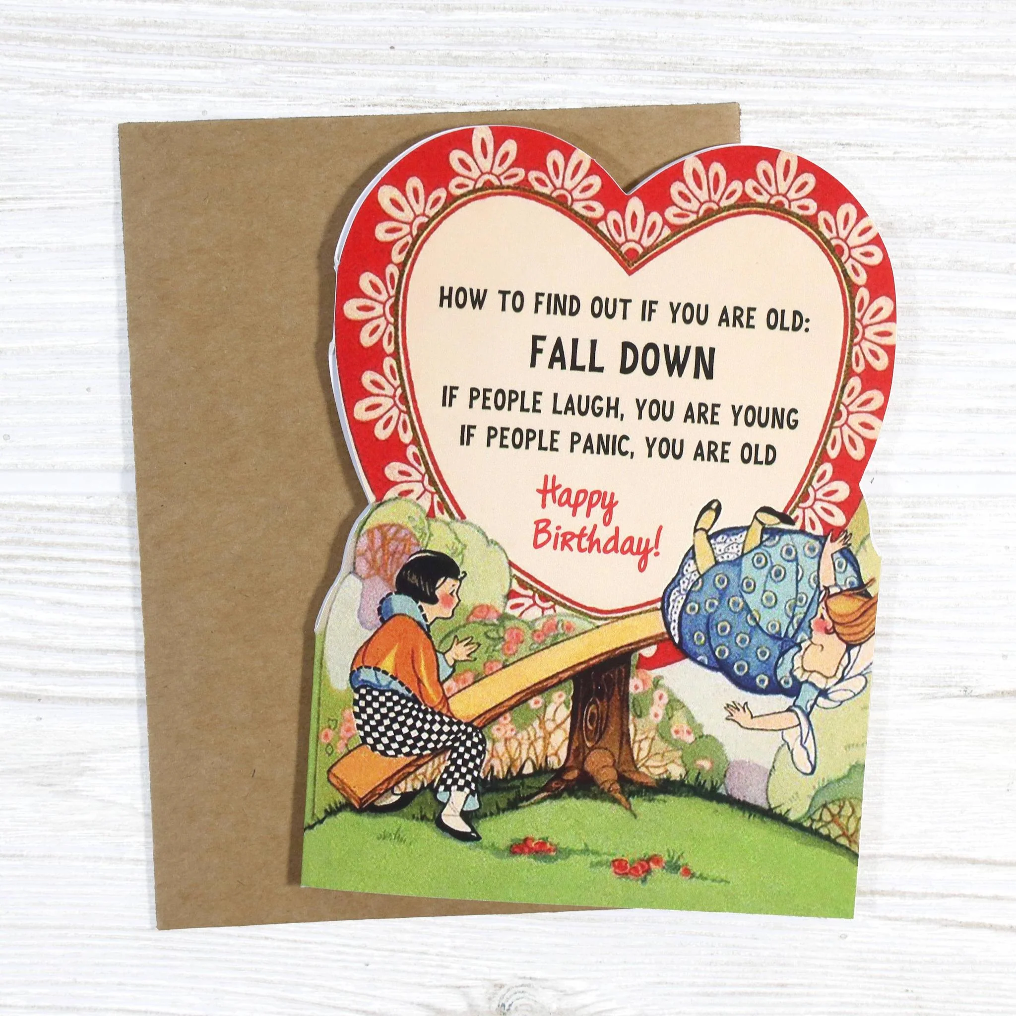 How to Find Out if You Are Old Birthday Card | Blank Greeting Card - Image 2