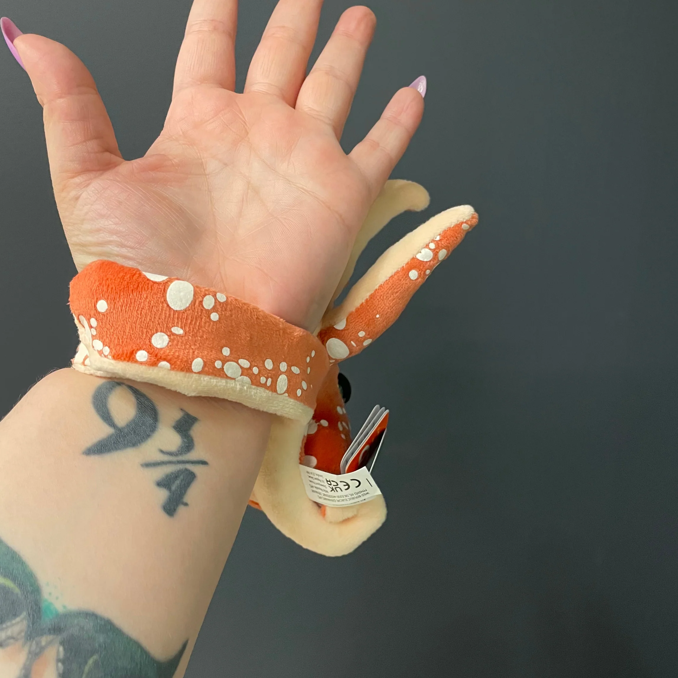 Huggers Glow-in-the-Dark Octopus Stuffed Animal 8" - Image 3