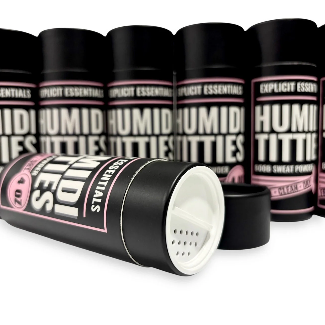 Explicit Essentials Humidititties Boob Sweat Powder in Cool Lavender Scent - Image 5