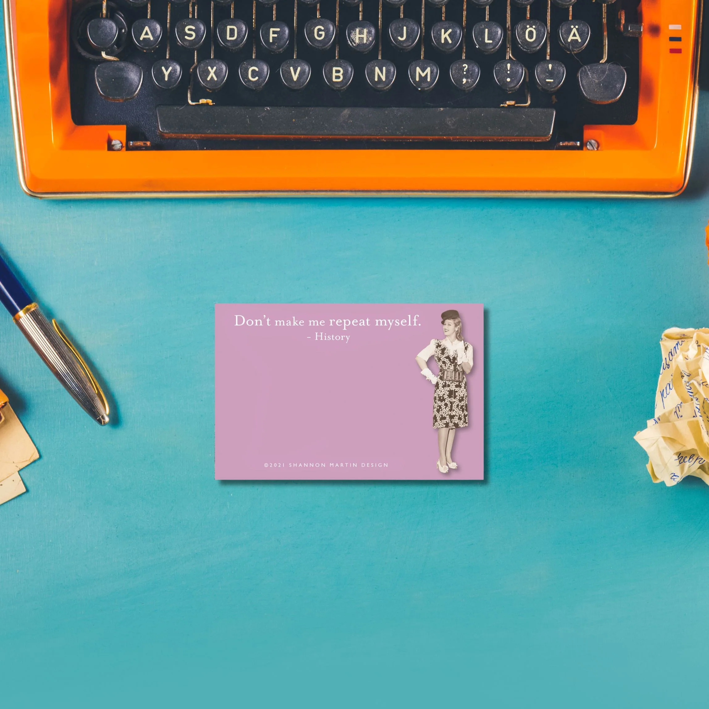 I Don't Like Morning People, Don't Make Me Repeat Myself, Underestimate Me Sticky Notes Set Memo Pads Strong Adhesive | 2-7/8 x 4-3/8 inches | Pack of 3 - Image 6