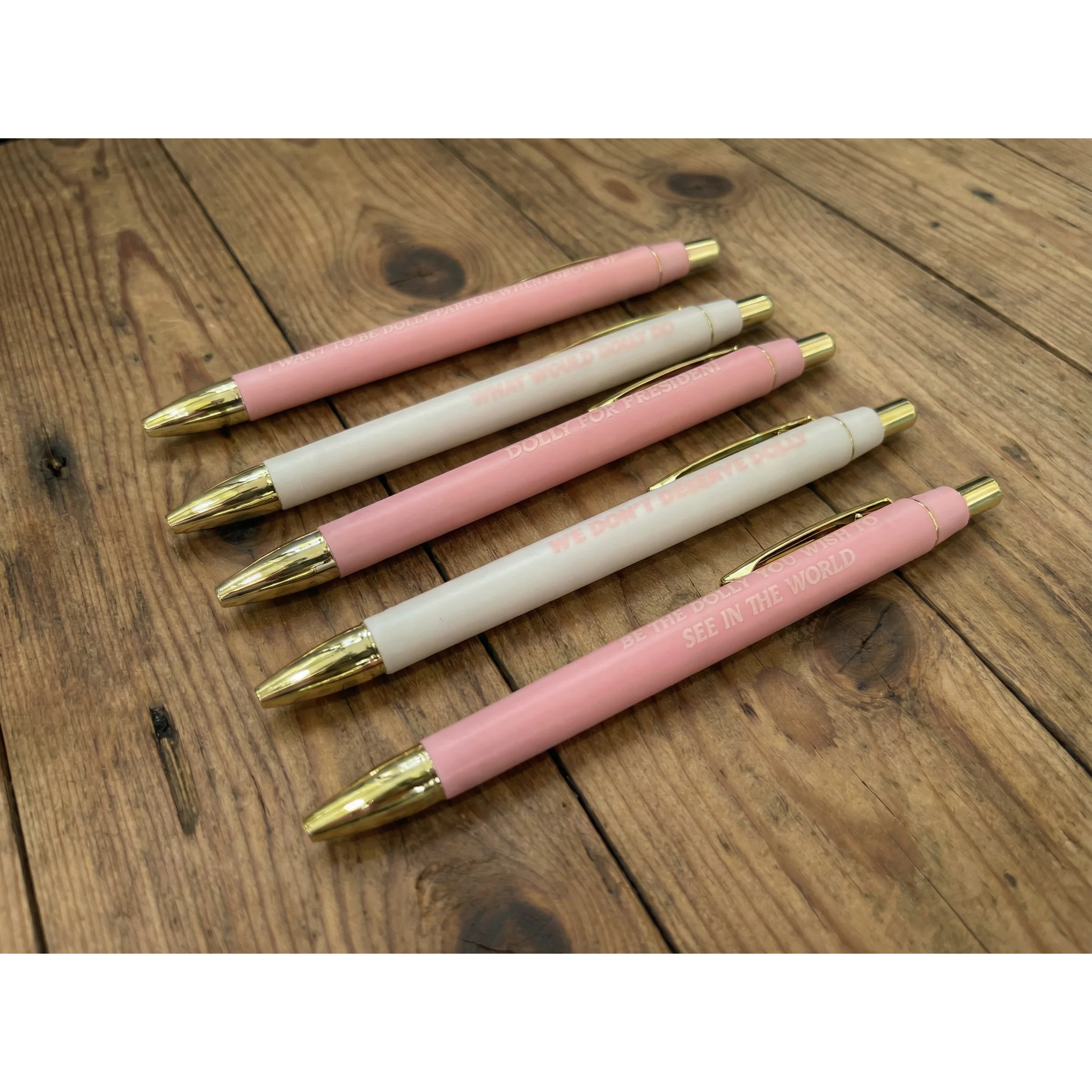 I Heart Dolly Pen Set | Dolly Parton Quote Pens | Ballpoint Pen Gift Set - Image 4