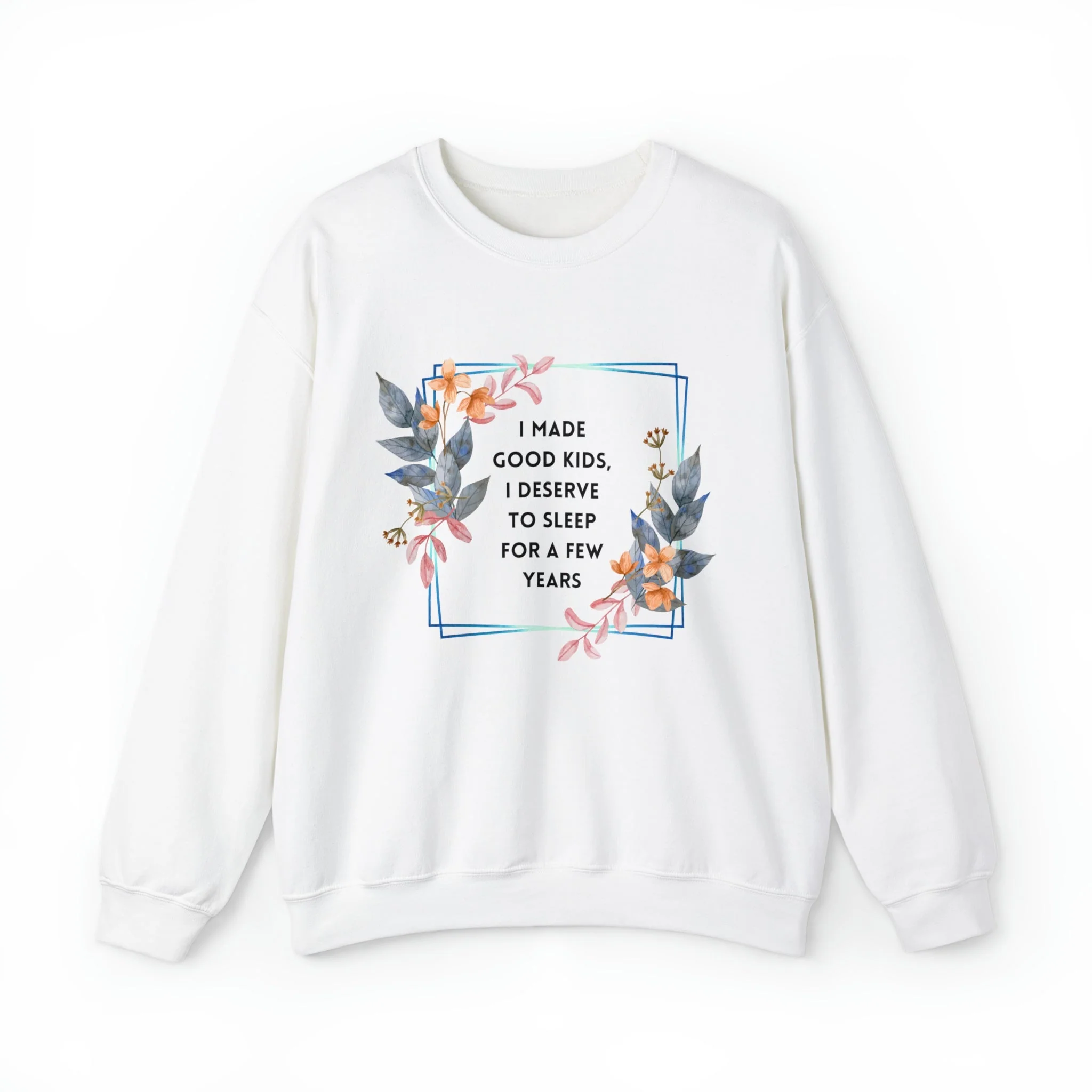 I Made Good Kids I Deserve To Sleep For A Few Years Unisex Heavy Blend™ Crewneck Sweatshirt - Image 12