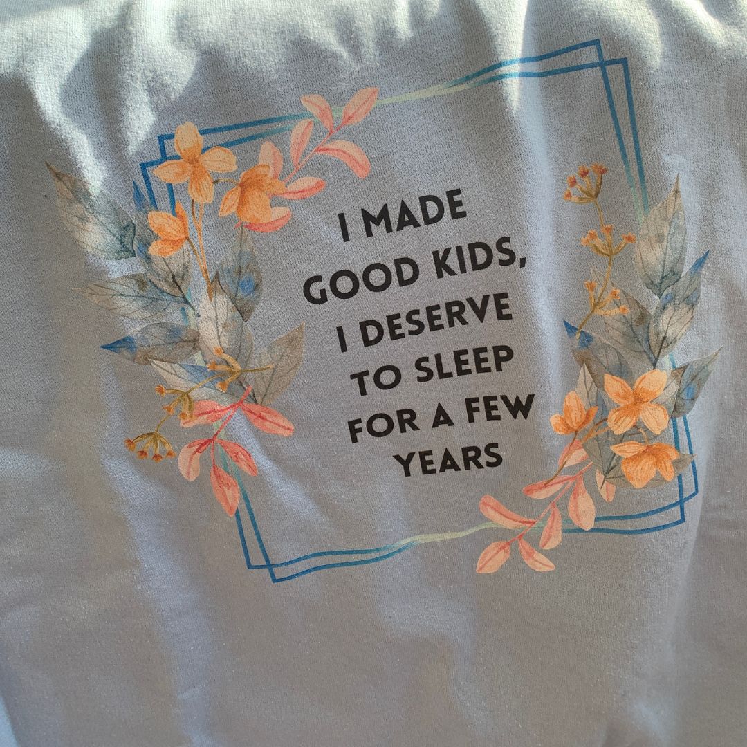 I Made Good Kids I Deserve To Sleep For A Few Years Unisex Heavy Blend™ Crewneck Sweatshirt - Image 15