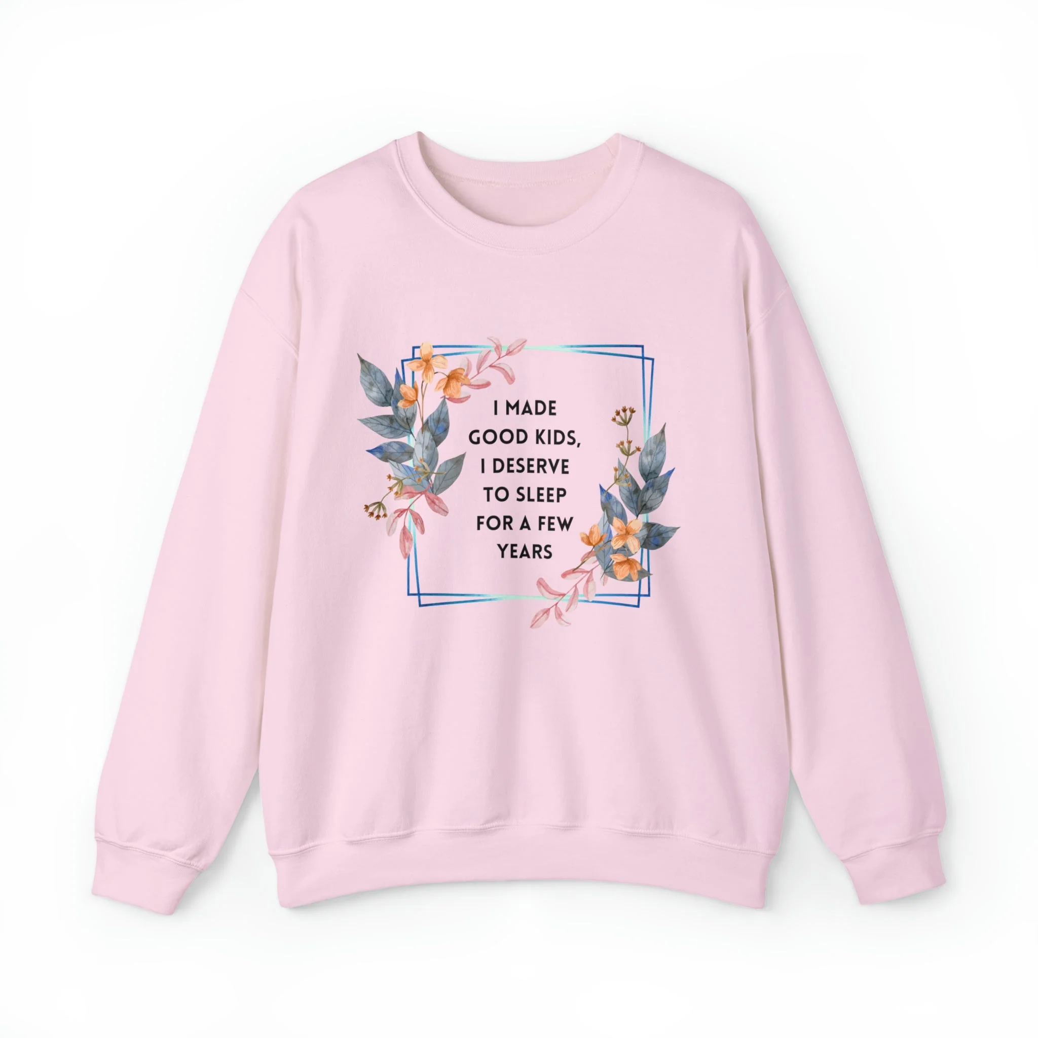 I Made Good Kids I Deserve To Sleep For A Few Years Unisex Heavy Blend™ Crewneck Sweatshirt - Image 8