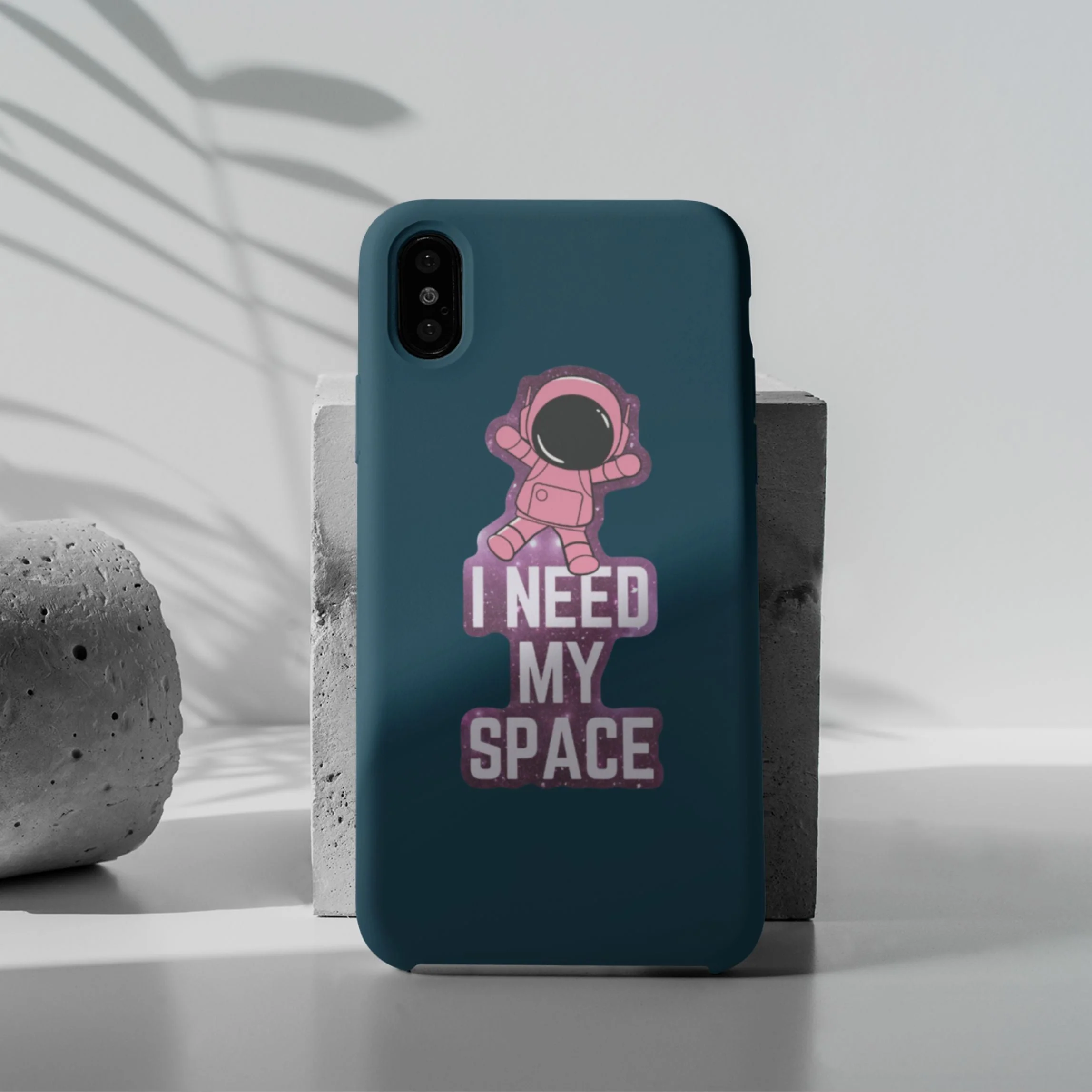 I Need My Space Astronaut Sticker | Vinyl Die Cut Decal - Image 3