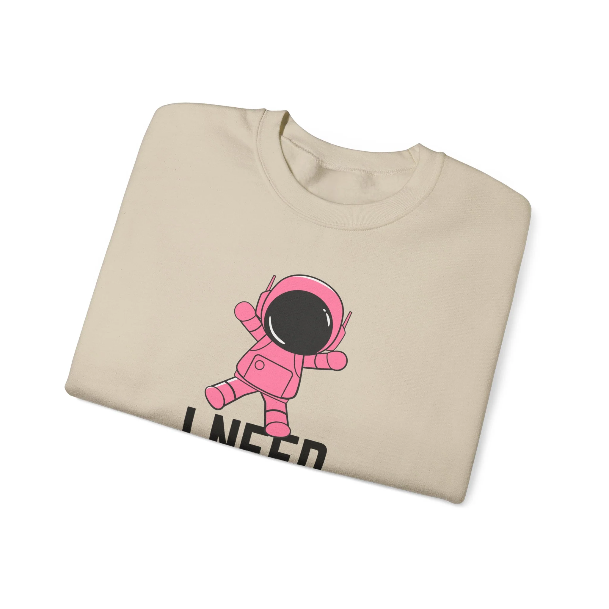 I Need My Space Astronaut Unisex Heavy Blend™ Crewneck Sweatshirt Sizes SM-5XL | Plus Size Available - Image 16