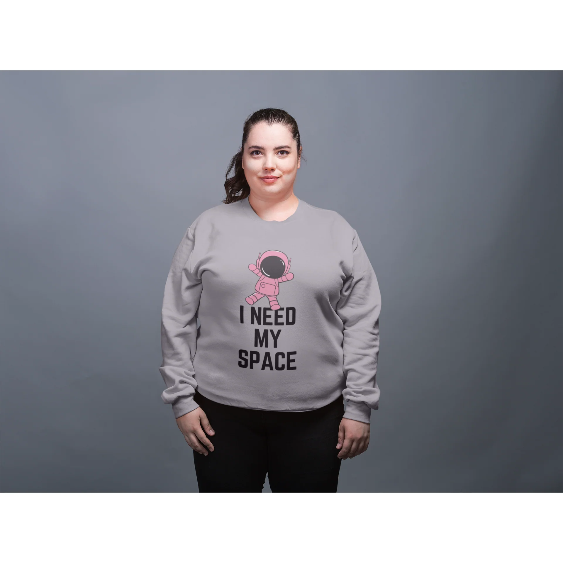 I Need My Space Astronaut Unisex Heavy Blend™ Crewneck Sweatshirt Sizes SM-5XL | Plus Size Available - Image 8