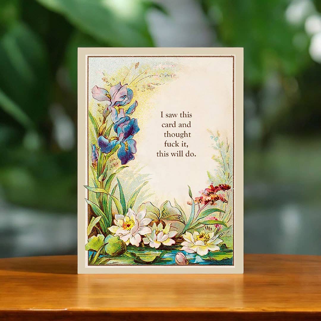 I Saw This Card and Thought Fuck It Funny All Occasion Card | Blank Greeting Card - Image 4
