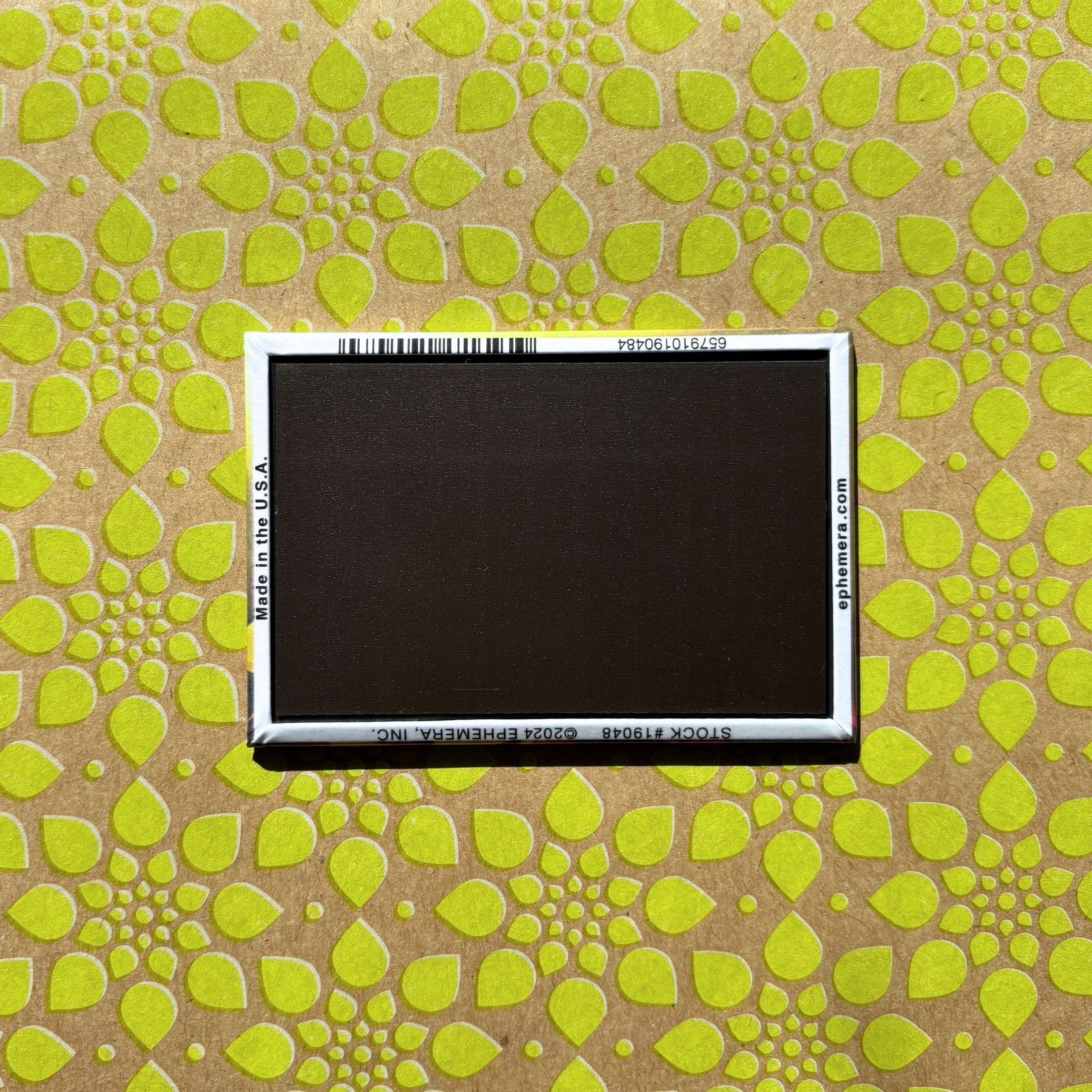 I Will Not Rest Until My Work Is Done or I Get Even Rectangular Magnet | Fridge Office Magnetic Surface Decor - Image 5