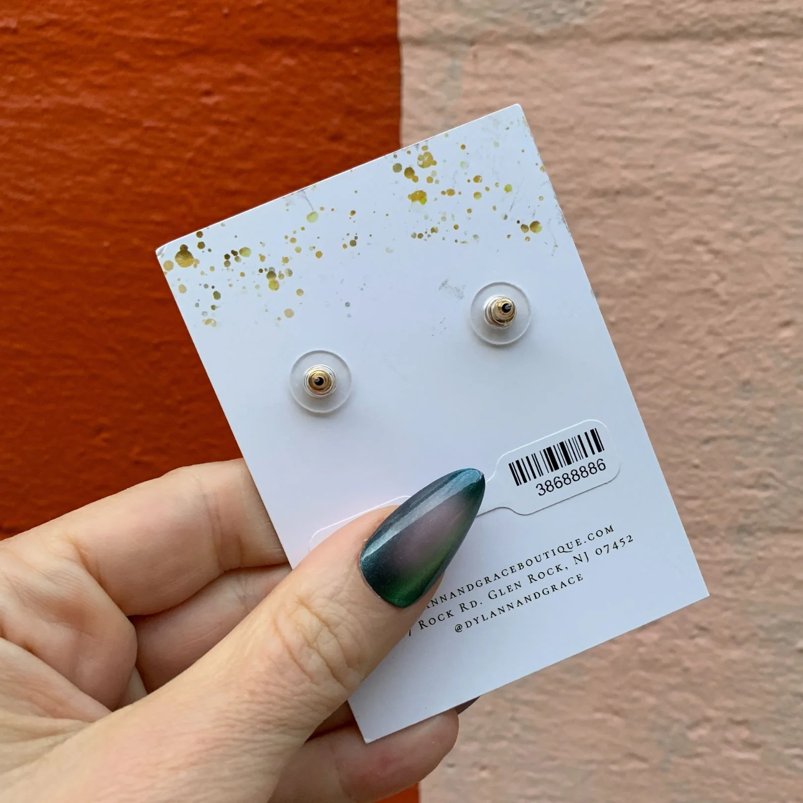 Icon Puffed Heart Stud Earrings in Satin Gold or Silver - Image 6