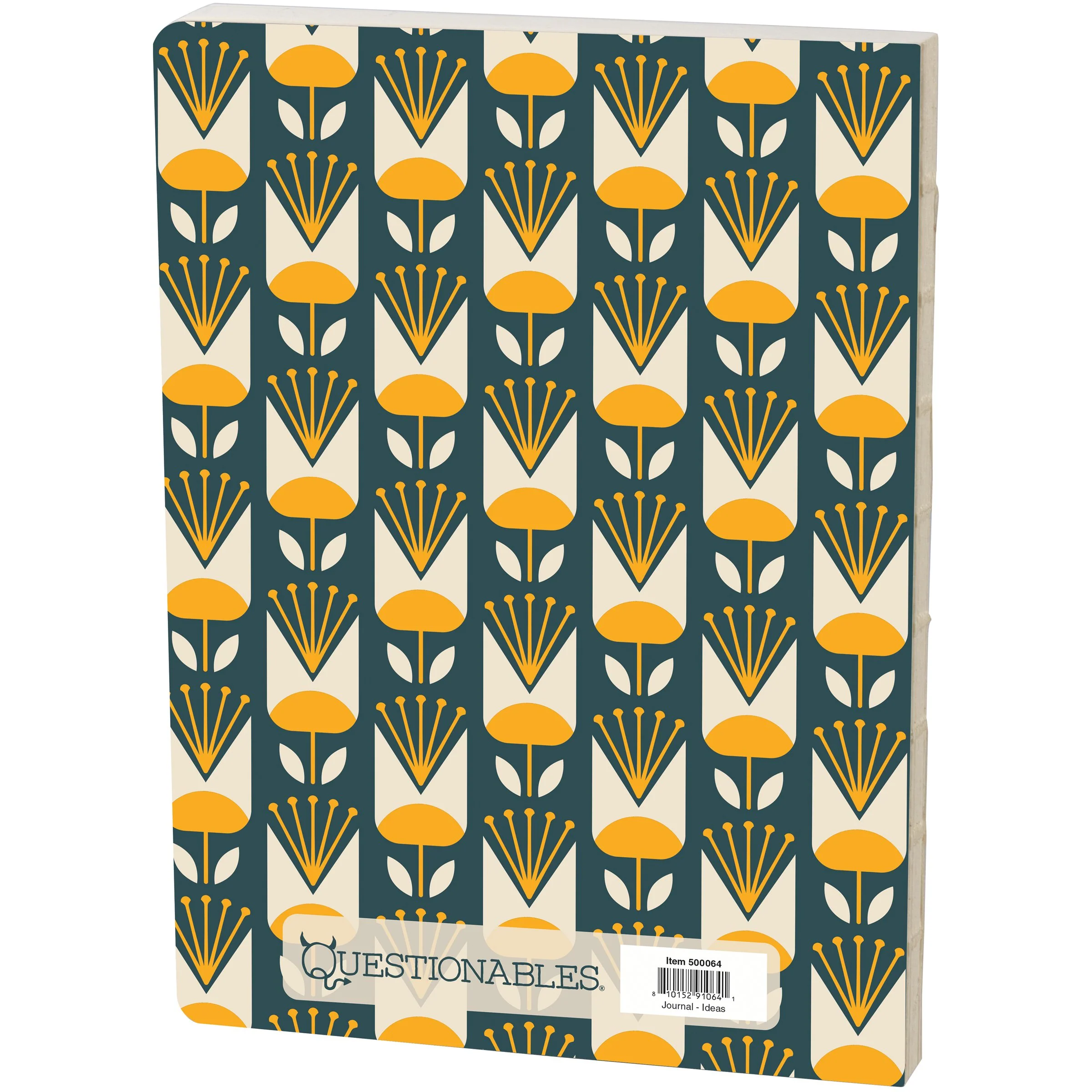 Half-Assed Ideas Floral Pattern Journal | 5.25" x 7.25" - Image 3