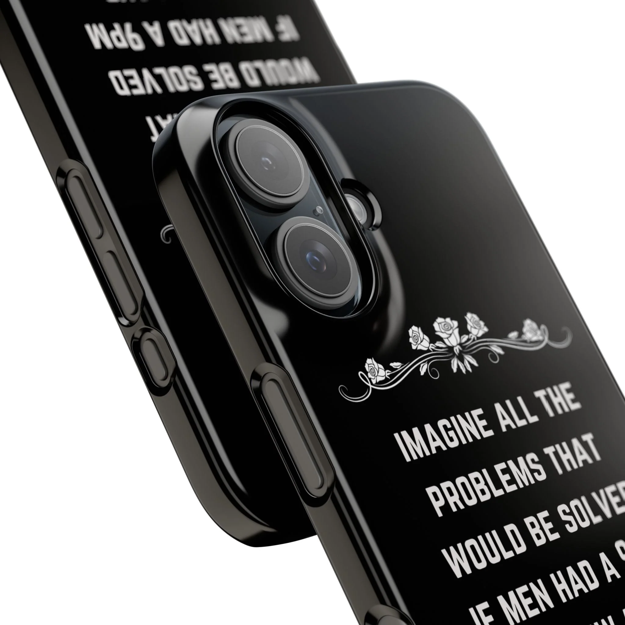 If Men Had a 9pm Curfew and Couldn't Vote Slim Phone Case - Many iPhone Models Available - Image 74
