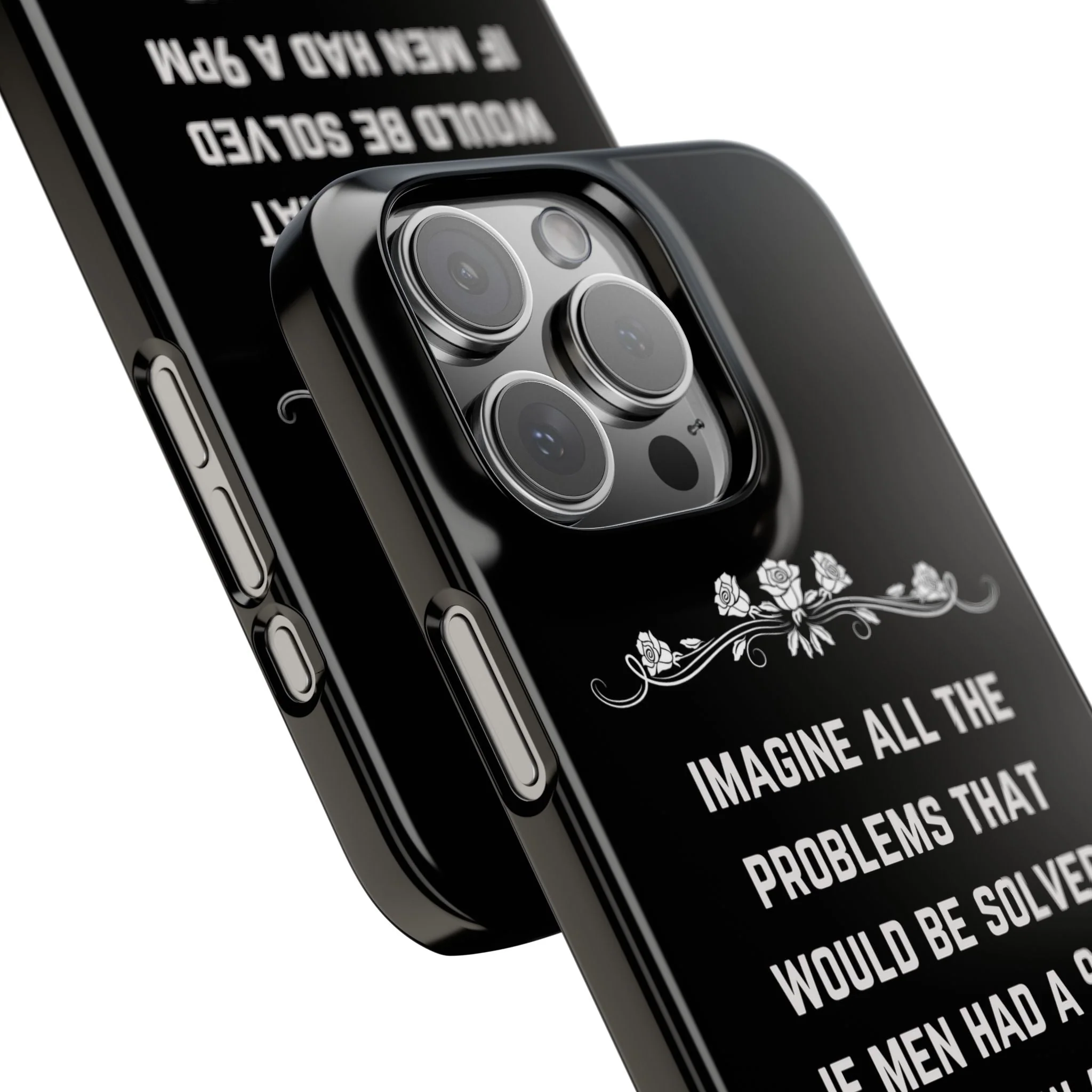 If Men Had a 9pm Curfew and Couldn't Vote Slim Phone Case - Many iPhone Models Available - Image 80