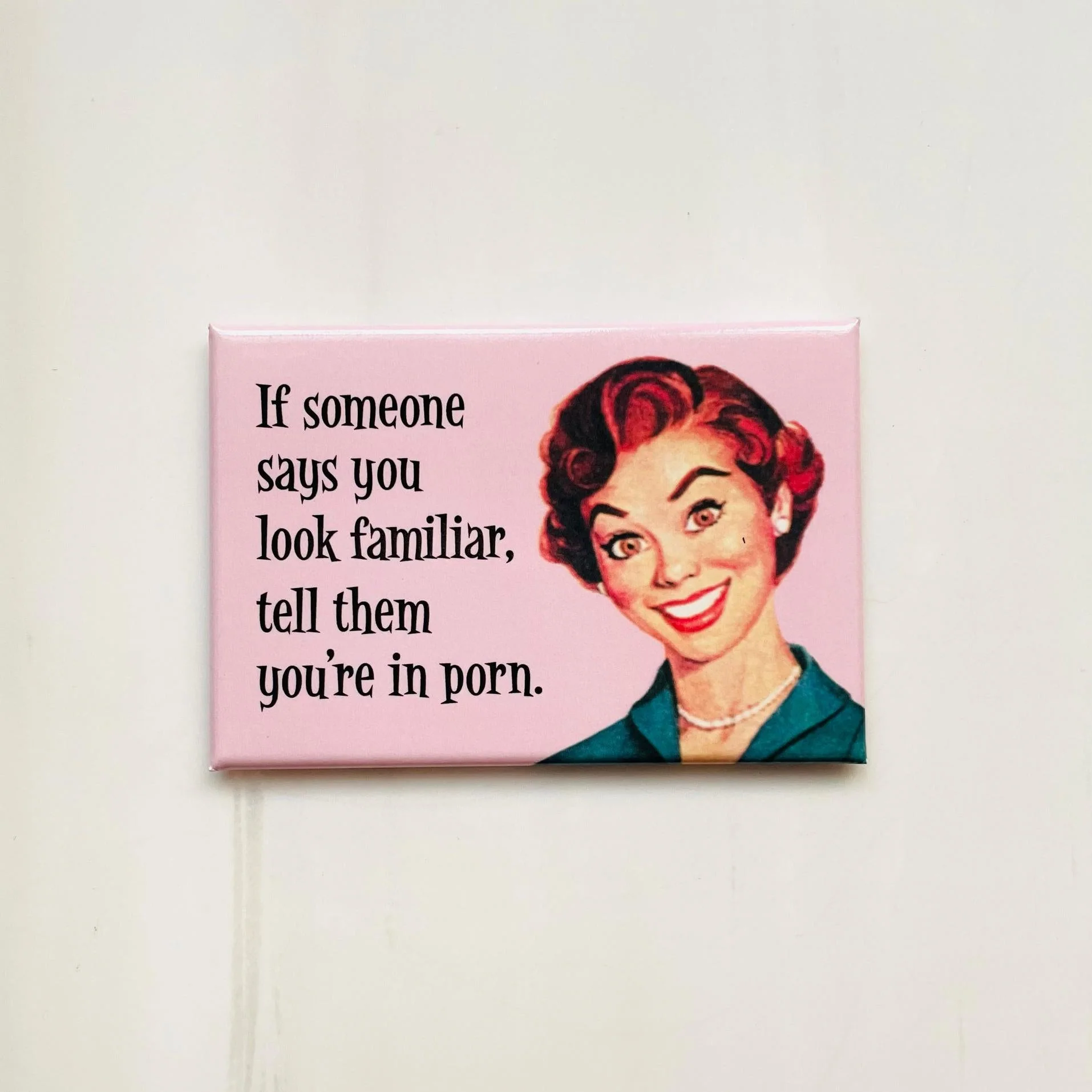 If Someone Says You Look Familiar, Tell Them You're In Porn Magnet | 2" x 3" - Image 3