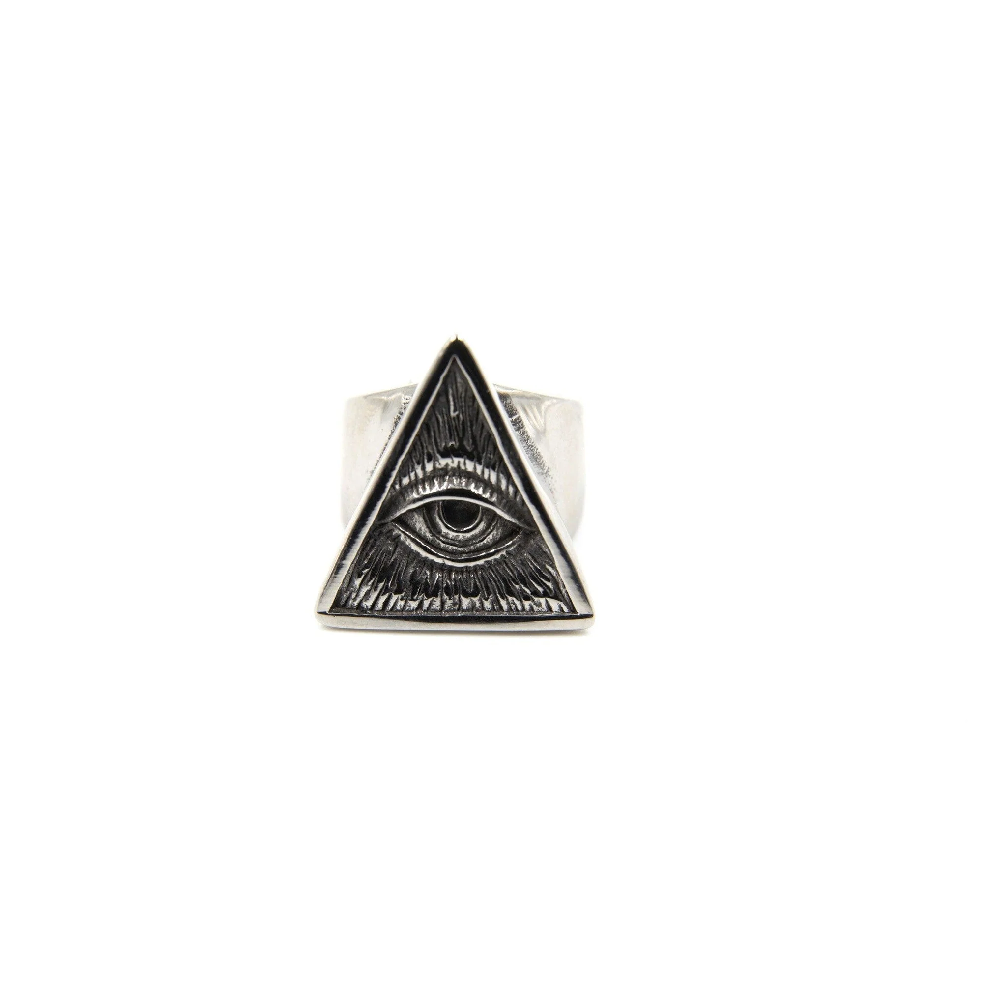 Illuminati Statement Ring in Heritage Silver - Image 4