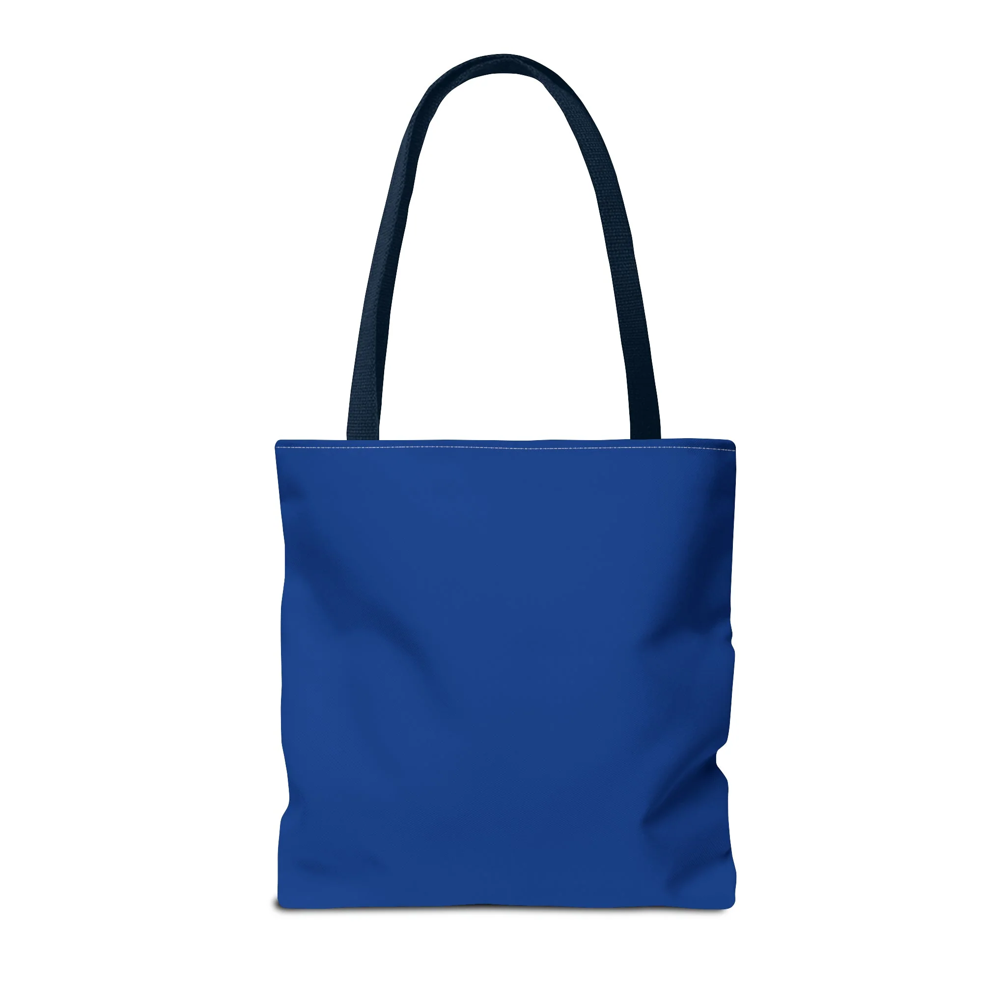 I'm a Boomer But Not the Fox News Kind Tote Bag in Blue | 16" x 16" - Image 3