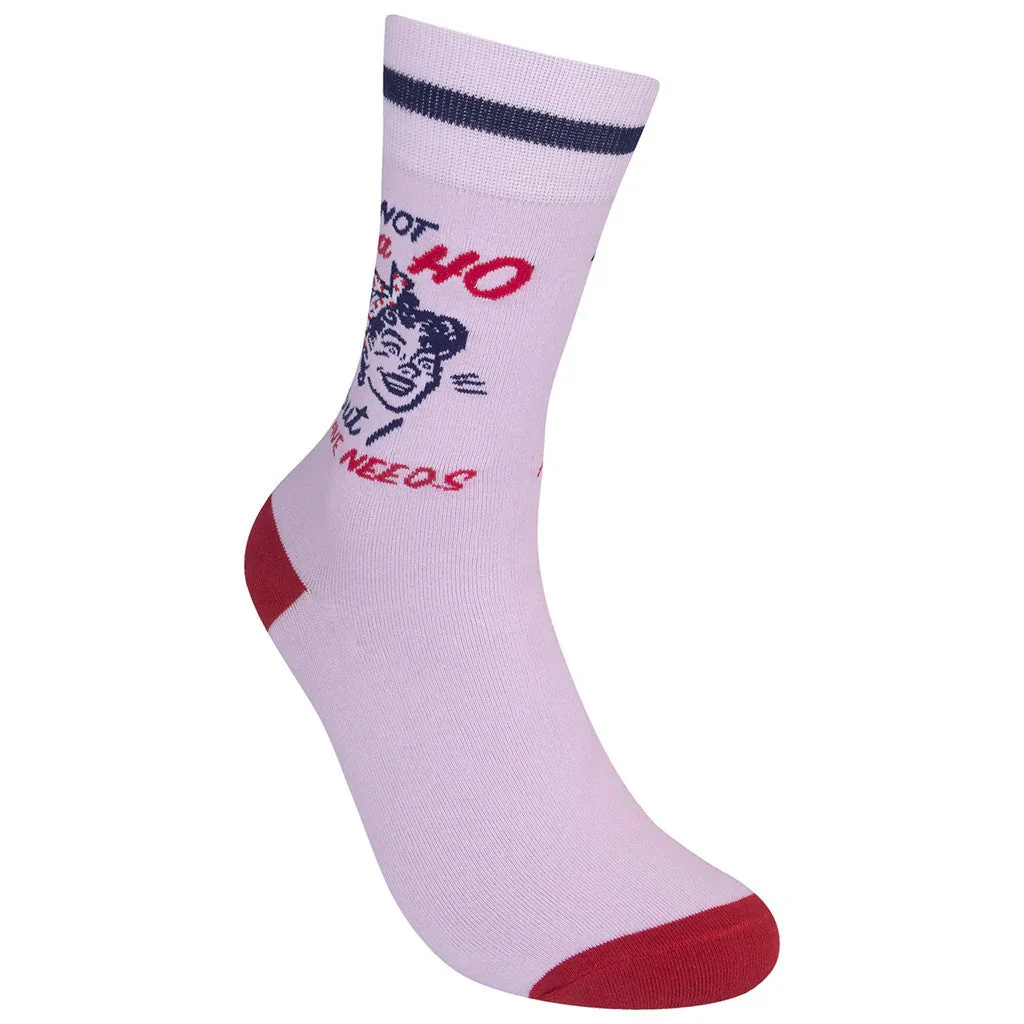 I'm Not A Hoe But I Have Needs Socks | Funny Socks - Image 7