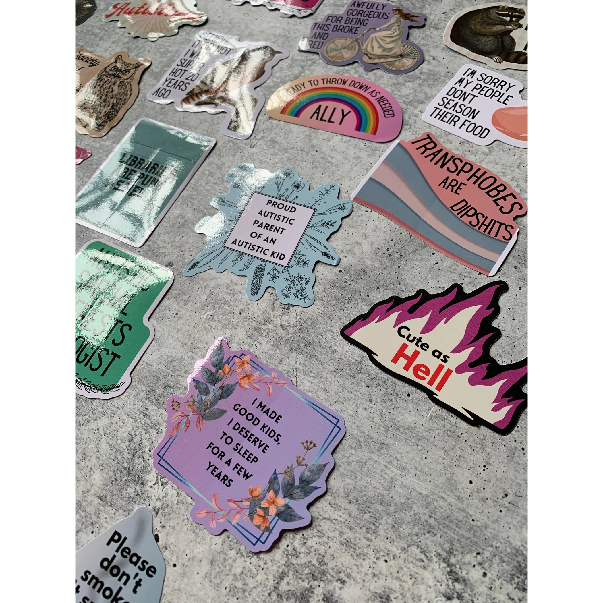 I'm Sorry My People Don't Season Their Food | Vinyl Die Cut Sticker - Image 7