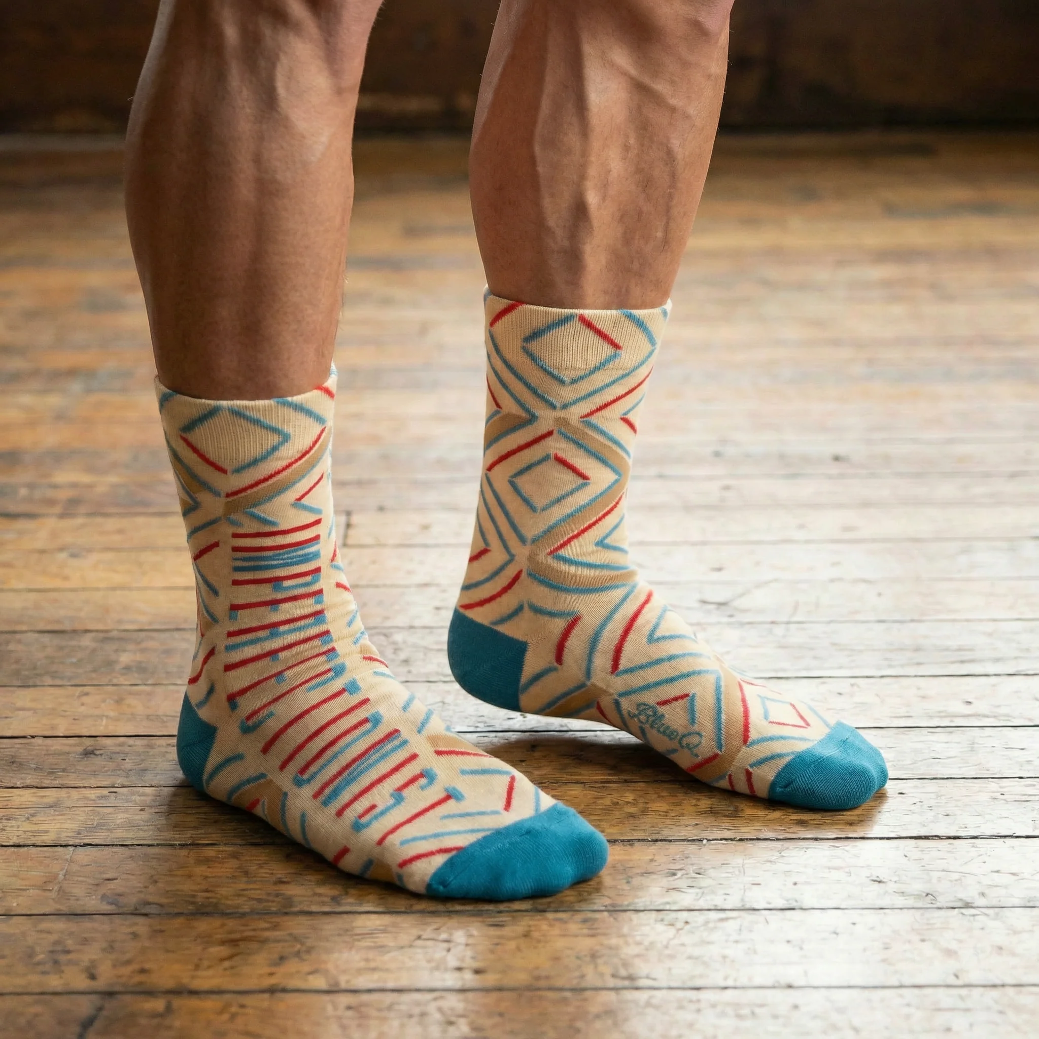 Imperfectionist Men's Crew Socks | Novelty Socks | BlueQ at GetBullish - Image 5
