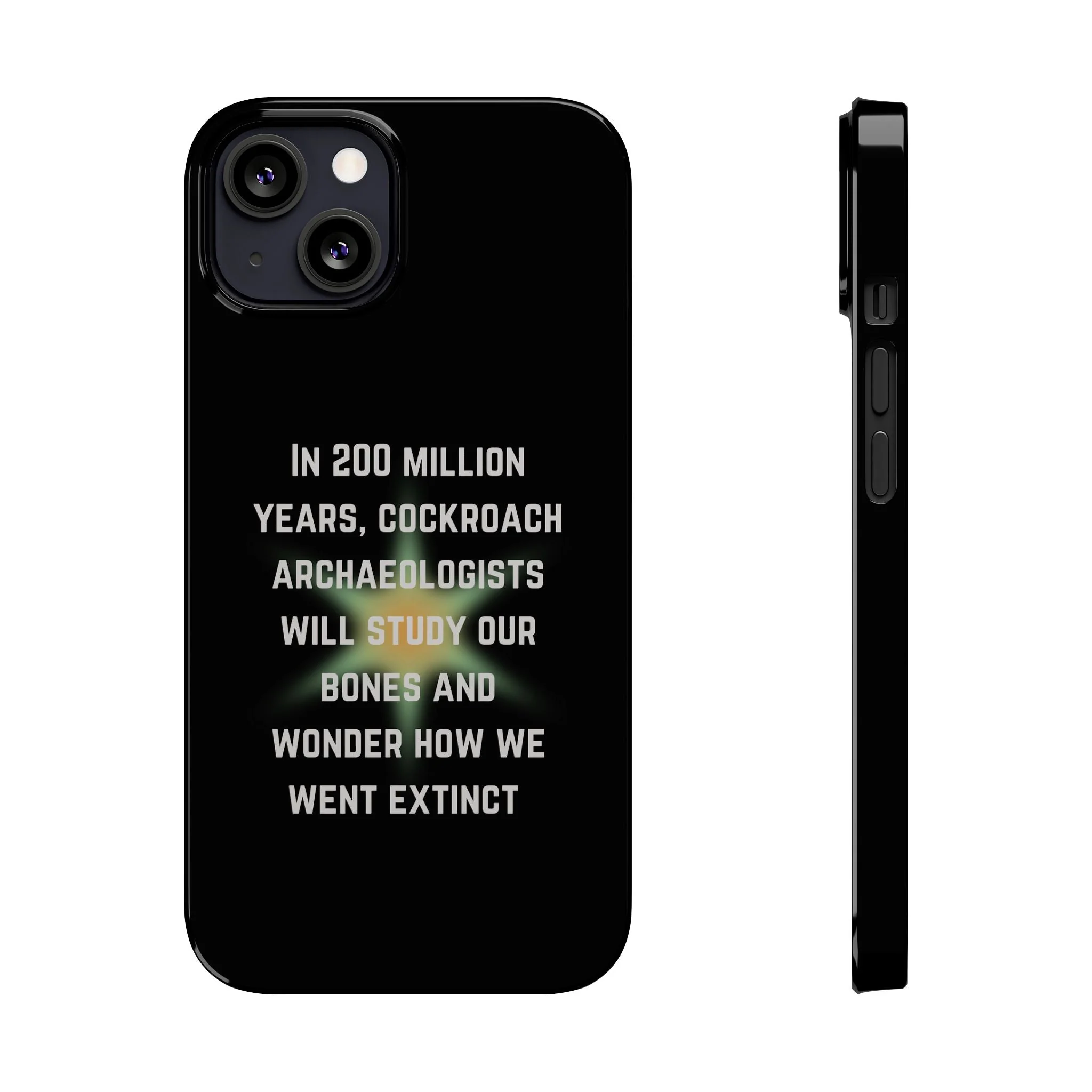 In 200 Million Years, Cockroach Archeologists Will Study Our Bones Slim Phone Case - Many iPhone Models Available - Image 11