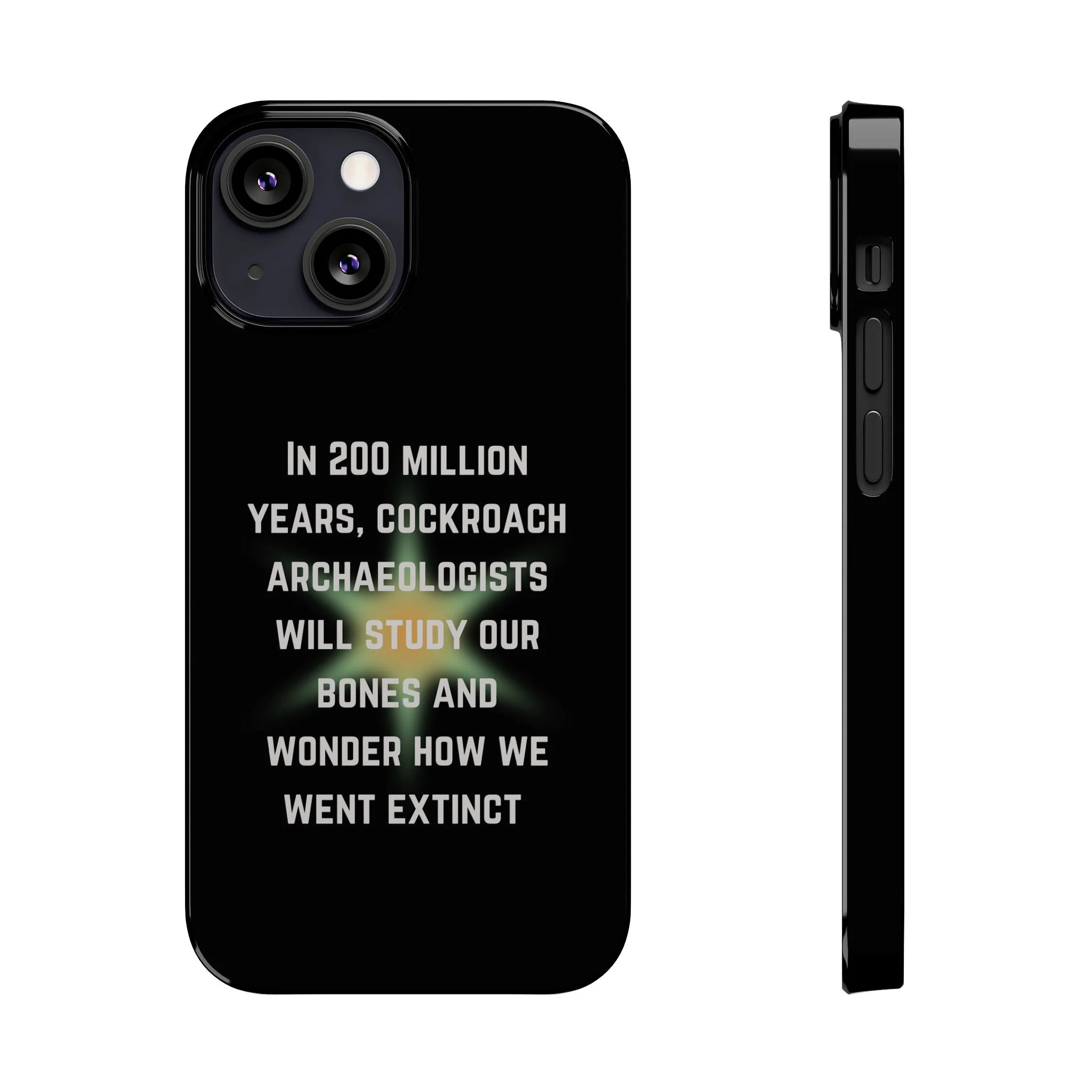 In 200 Million Years, Cockroach Archeologists Will Study Our Bones Slim Phone Case - Many iPhone Models Available - Image 12