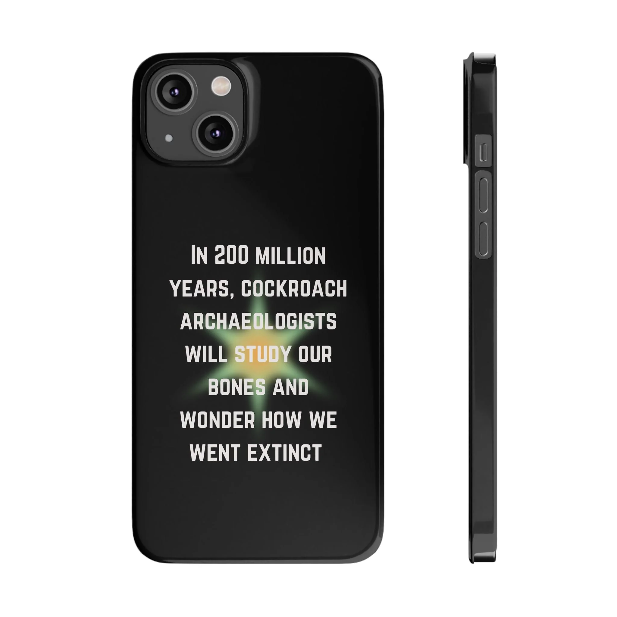 In 200 Million Years, Cockroach Archeologists Will Study Our Bones Slim Phone Case - Many iPhone Models Available - Image 21