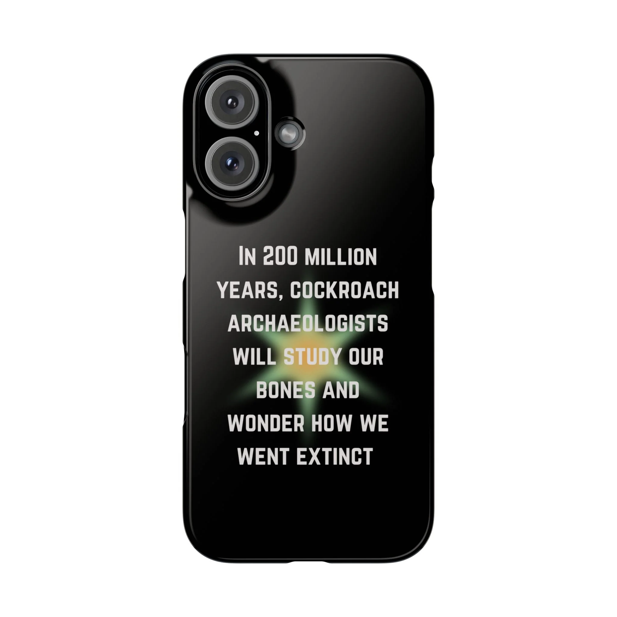 In 200 Million Years, Cockroach Archeologists Will Study Our Bones Slim Phone Case - Many iPhone Models Available - Image 25