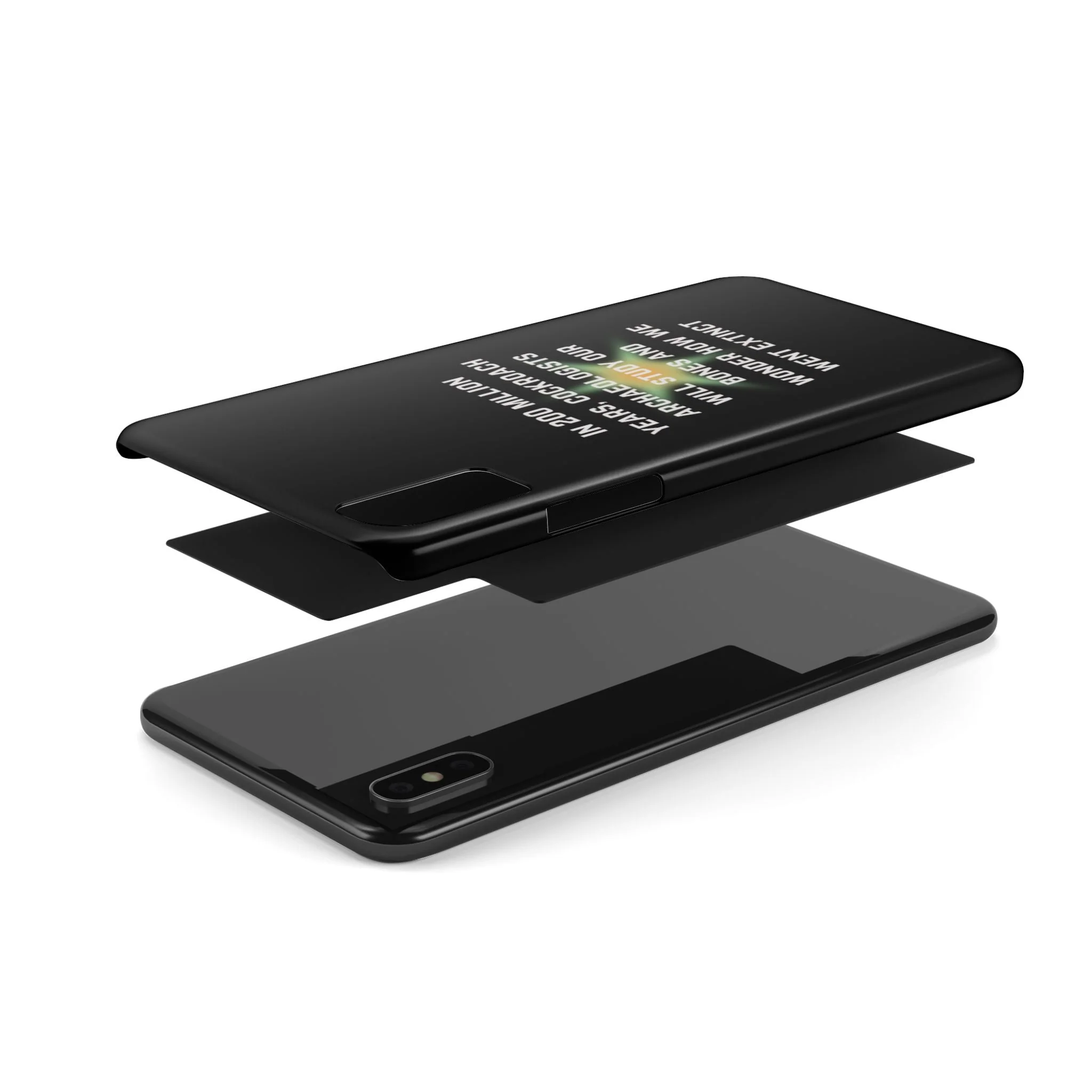 In 200 Million Years, Cockroach Archeologists Will Study Our Bones Slim Phone Case - Many iPhone Models Available - Image 32