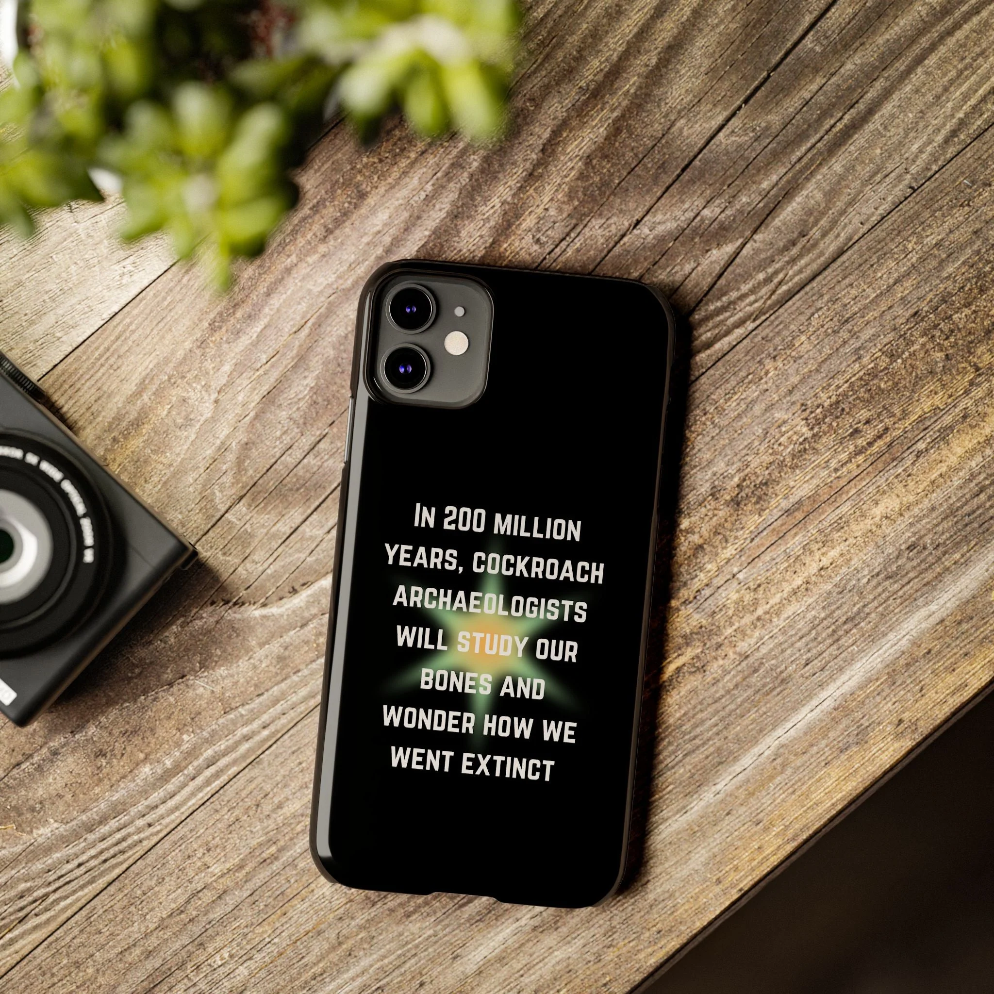 In 200 Million Years, Cockroach Archeologists Will Study Our Bones Slim Phone Case - Many iPhone Models Available - Image 36