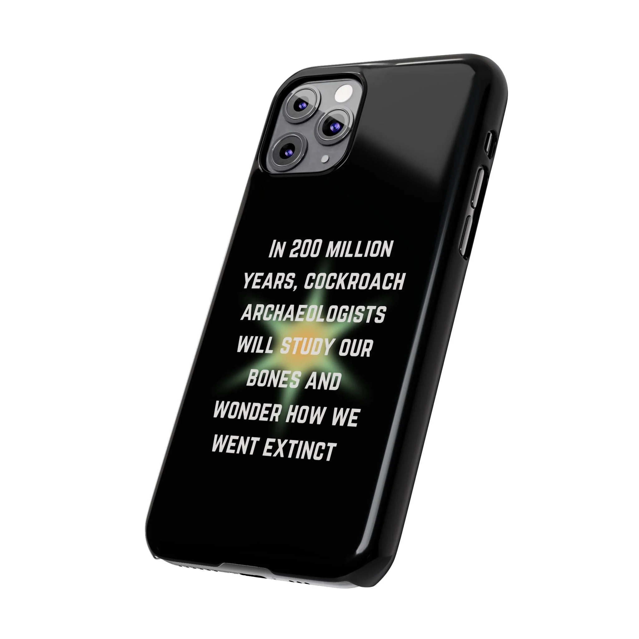 In 200 Million Years, Cockroach Archeologists Will Study Our Bones Slim Phone Case - Many iPhone Models Available - Image 38